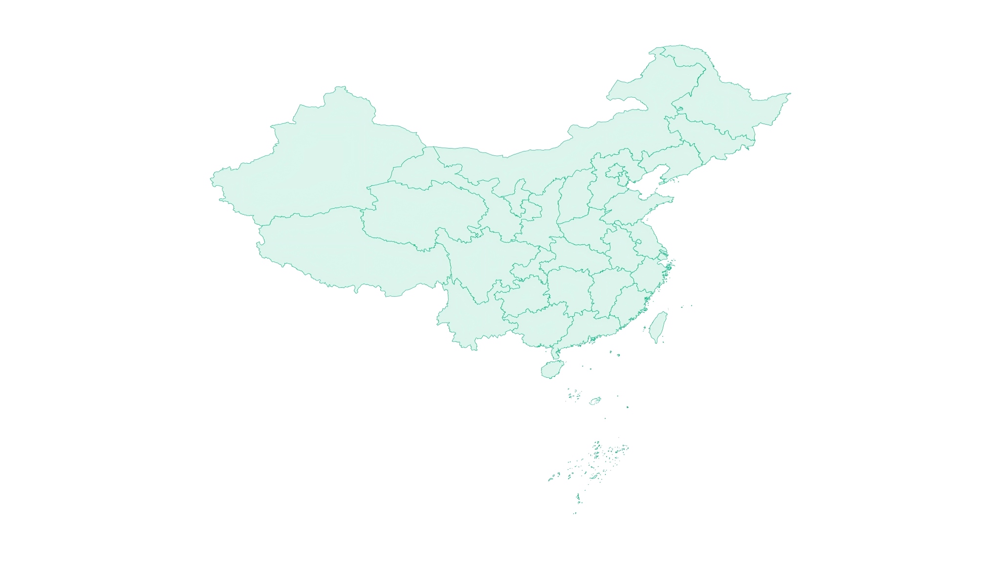 省级行政区划边界预览