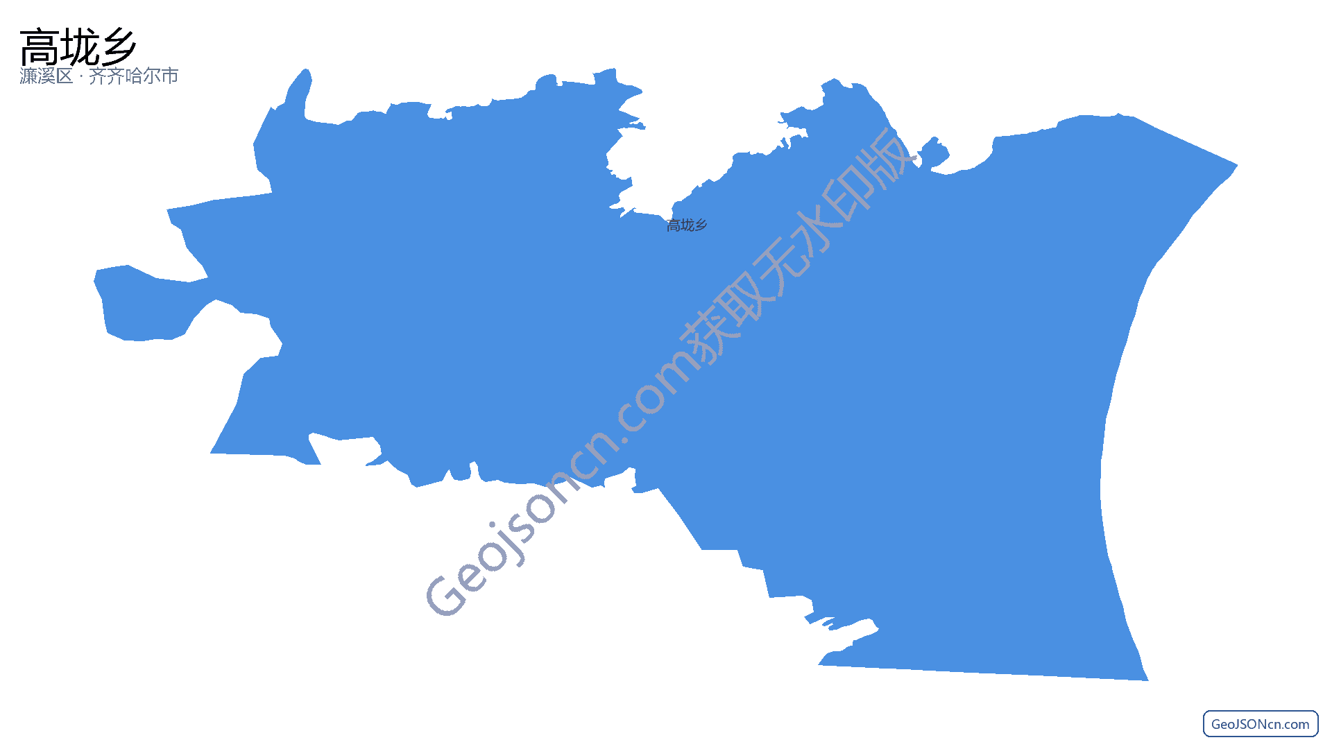 高垅乡行政区划边界地图(濂溪区·九江市),提供GeoJSON、SHP矢量边界数据下载及高清地图大图(PNG/JPG) - GeoJSONcn.com