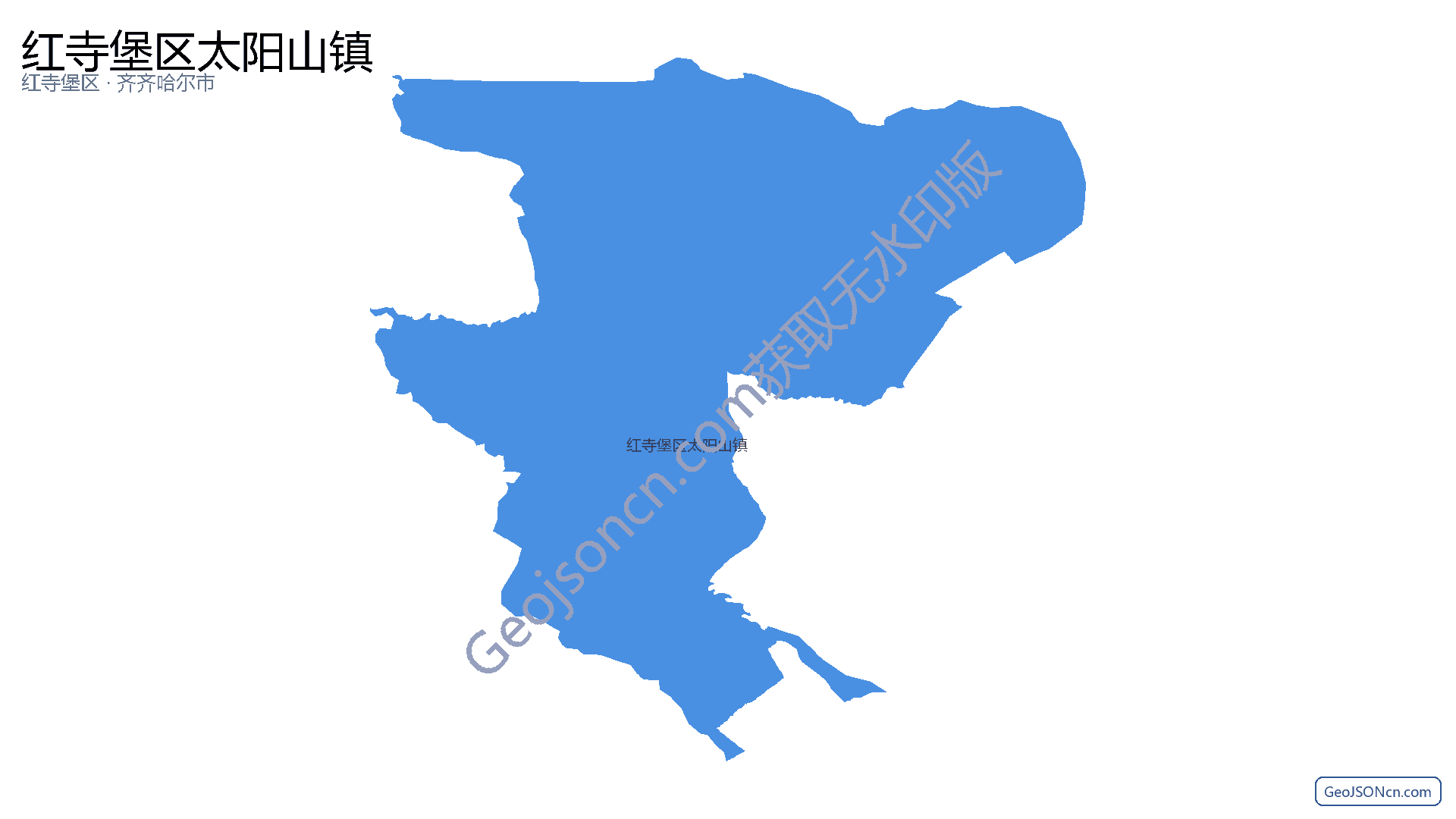 红寺堡区太阳山镇行政区划边界地图（红寺堡区·吴忠市）,提供GeoJSON、SHP矢量边界数据下载及高清地图大图(PNG/JPG) - GeoJSONcn.com