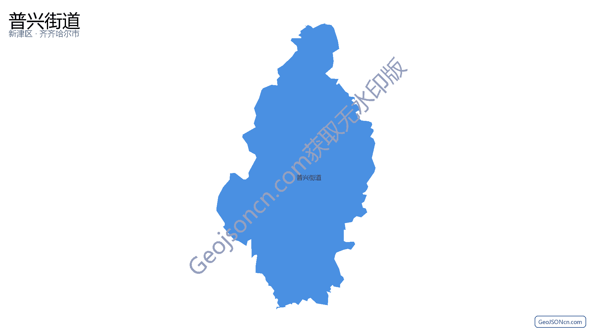 普兴街道行政区划边界地图（新津区·成都市）,提供GeoJSON、SHP矢量边界数据下载及高清地图大图(PNG/JPG) - GeoJSONcn.com