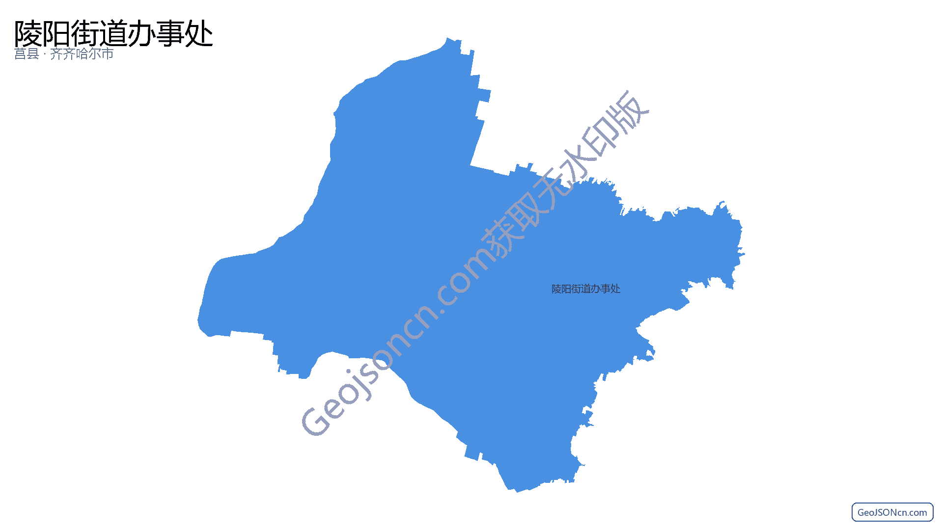 陵阳街道办事处行政区划边界地图（莒县·日照市）,提供GeoJSON、SHP矢量边界数据下载及高清地图大图(PNG/JPG) - GeoJSONcn.com