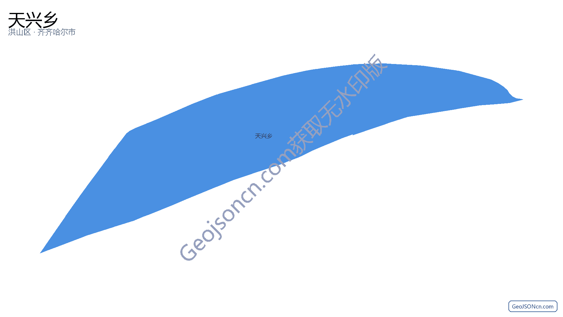 天兴乡行政区划边界地图(洪山区·武汉市),提供GeoJSON、SHP矢量边界数据下载及高清地图大图(PNG/JPG) - GeoJSONcn.com