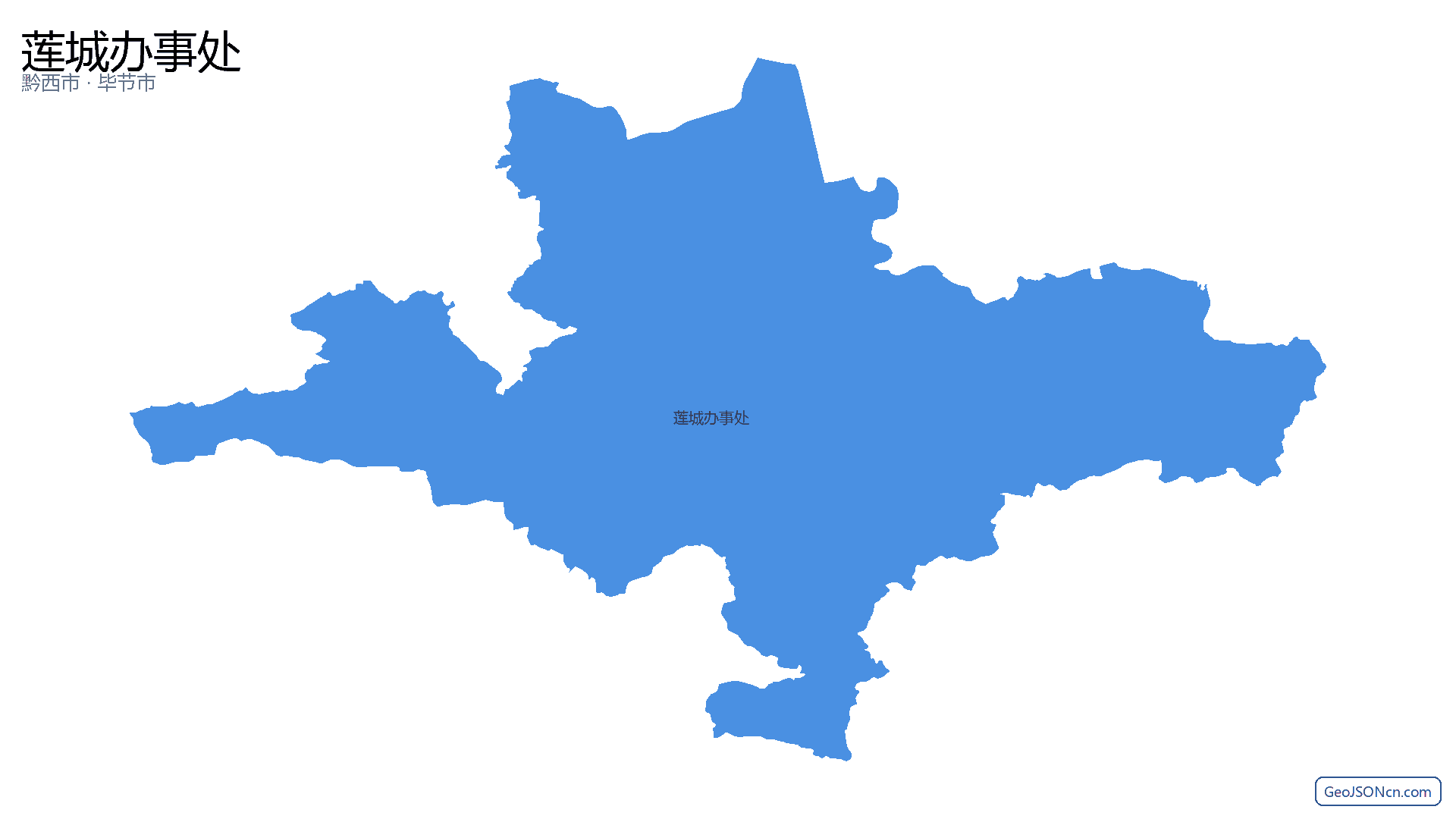 莲城办事处行政区划边界地图(黔西市·毕节市),提供GeoJSON、SHP矢量边界数据下载及高清地图大图(PNG/JPG) - GeoJSONcn.com