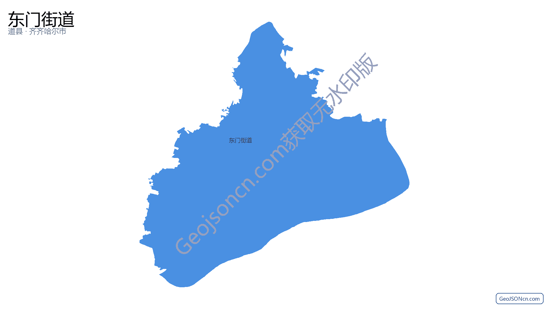 东门街道行政区划边界地图(道县·永州市),提供GeoJSON、SHP矢量边界数据下载及高清地图大图(PNG/JPG) - GeoJSONcn.com