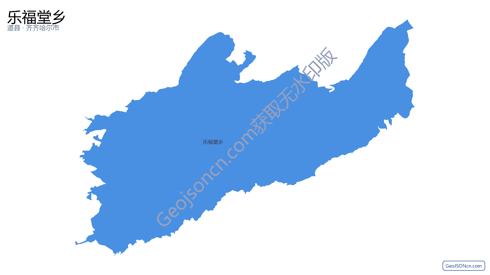 乐福堂乡行政区划边界地图(道县·永州市),提供GeoJSON、SHP矢量边界数据下载及高清地图大图(PNG/JPG) - GeoJSONcn.com