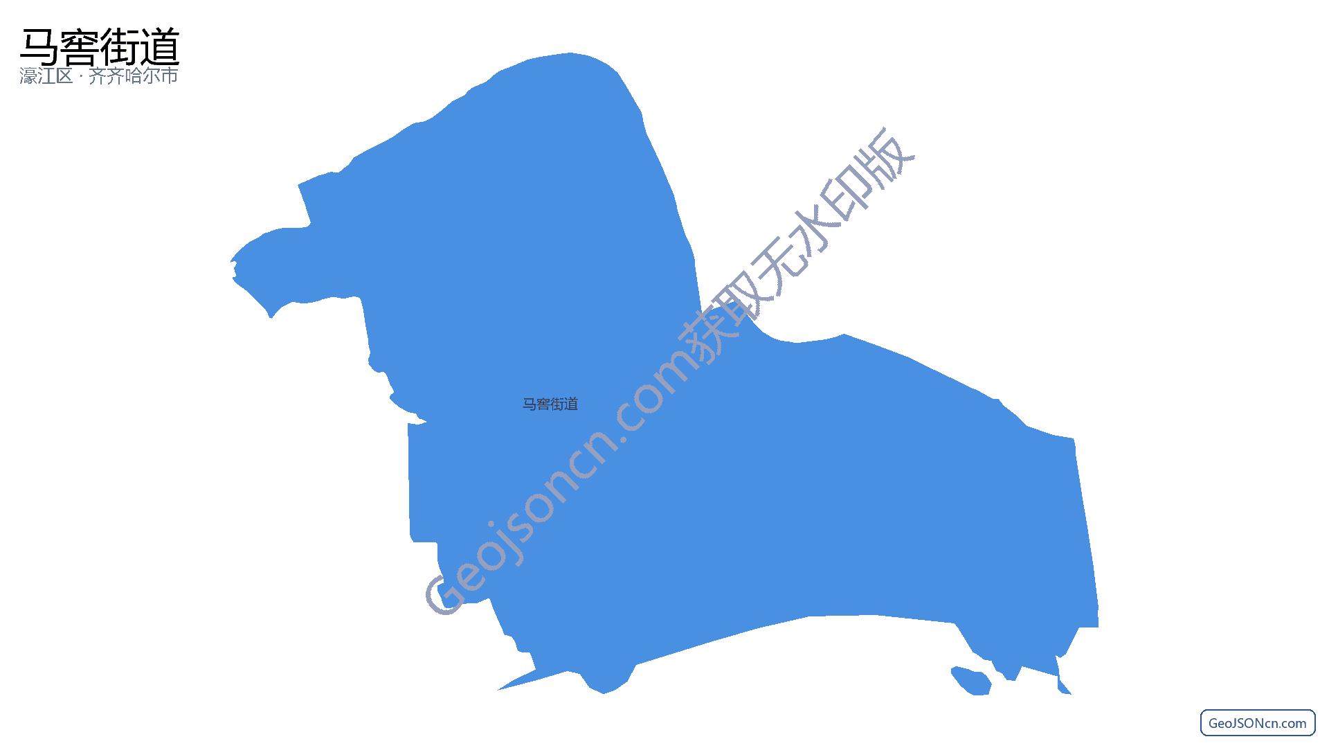 马窖街道行政区划边界地图(濠江区·汕头市),提供GeoJSON、SHP矢量边界数据下载及高清地图大图(PNG/JPG) - GeoJSONcn.com