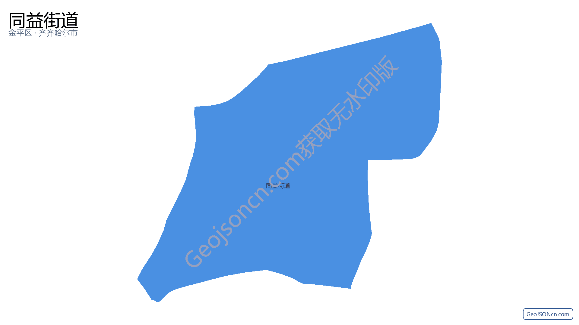 同益街道行政区划边界地图(金平区·汕头市),提供GeoJSON、SHP矢量边界数据下载及高清地图大图(PNG/JPG) - GeoJSONcn.com