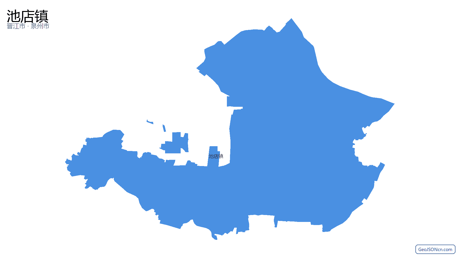 池店镇行政区划边界地图（晋江市·泉州市）,提供GeoJSON、SHP矢量边界数据下载及高清地图大图(PNG/JPG) - GeoJSONcn.com