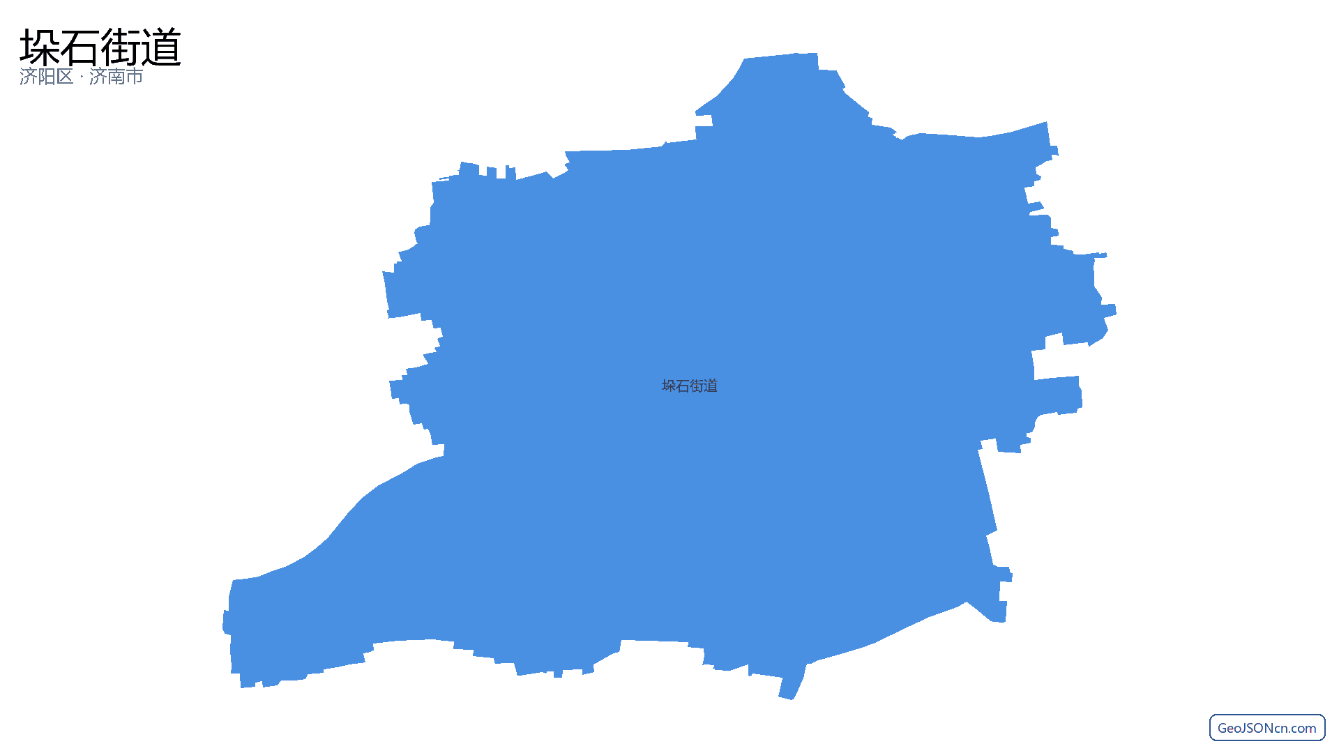 垛石街道行政区划边界地图(济阳区·济南市),提供GeoJSON、SHP矢量边界数据下载及高清地图大图(PNG/JPG) - GeoJSONcn.com