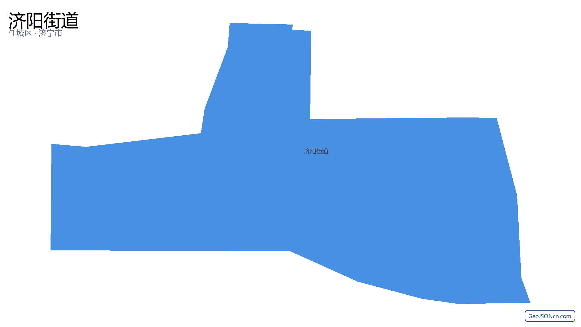 济阳街道行政区划边界地图(任城区·济宁市),提供GeoJSON、SHP矢量边界数据下载及高清地图大图(PNG/JPG) - GeoJSONcn.com