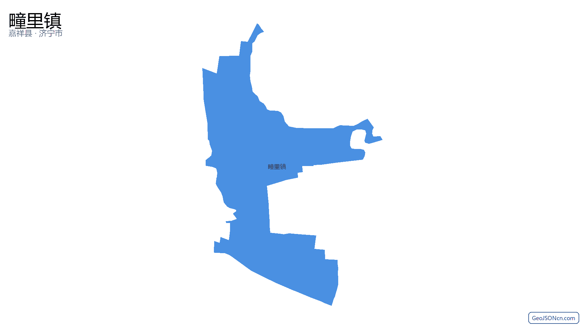 疃里镇行政区划边界地图(嘉祥县·济宁市),提供GeoJSON、SHP矢量边界数据下载及高清地图大图(PNG/JPG) - GeoJSONcn.com
