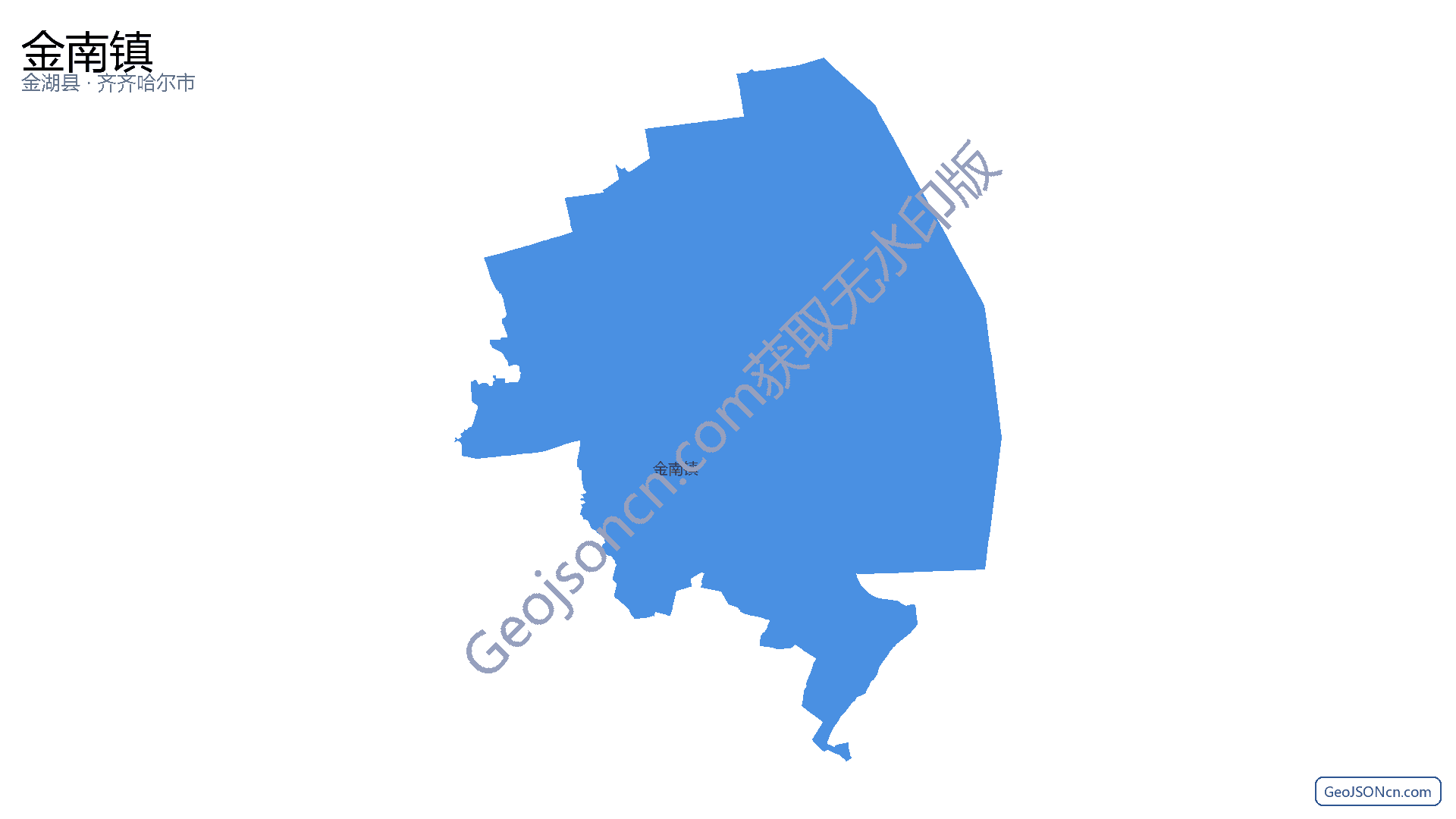 金南镇行政区划边界地图（金湖县·淮安市）,提供GeoJSON、SHP矢量边界数据下载及高清地图大图(PNG/JPG) - GeoJSONcn.com