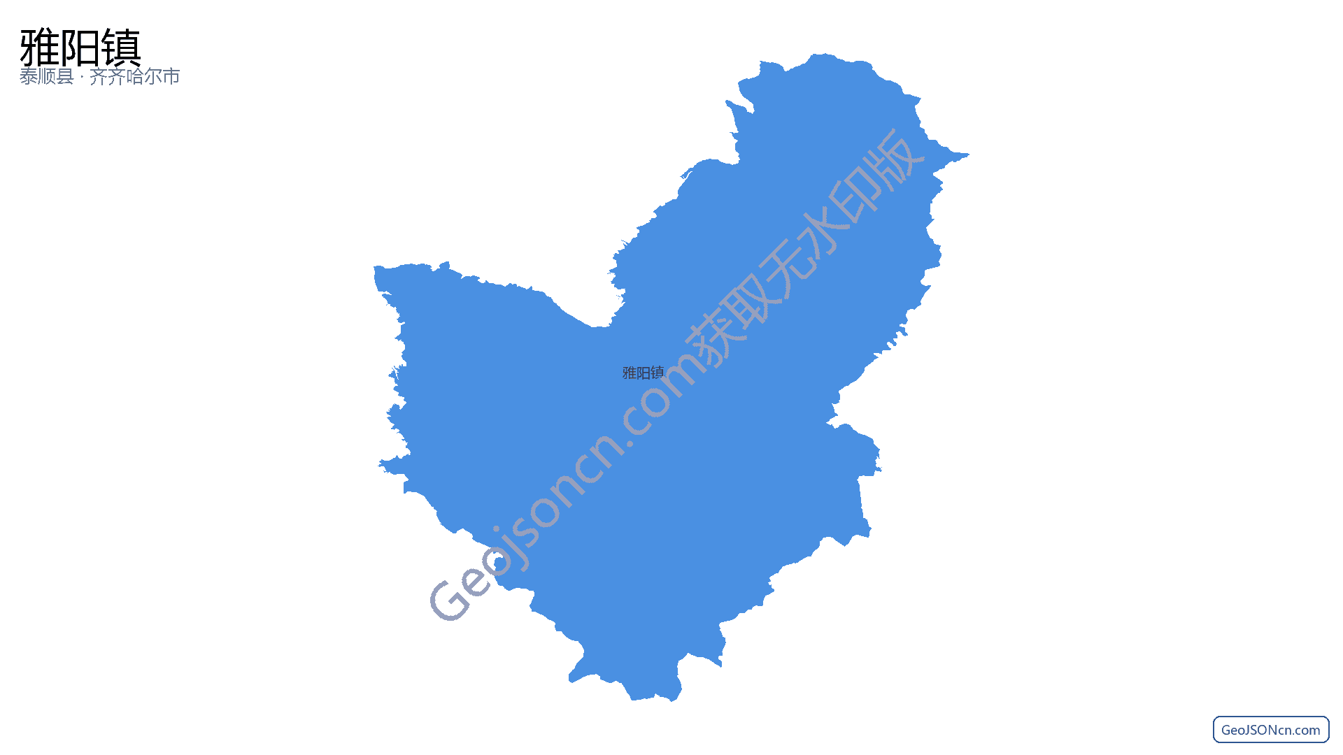 雅阳镇行政区划边界地图（泰顺县·温州市）,提供GeoJSON、SHP矢量边界数据下载及高清地图大图(PNG/JPG) - GeoJSONcn.com
