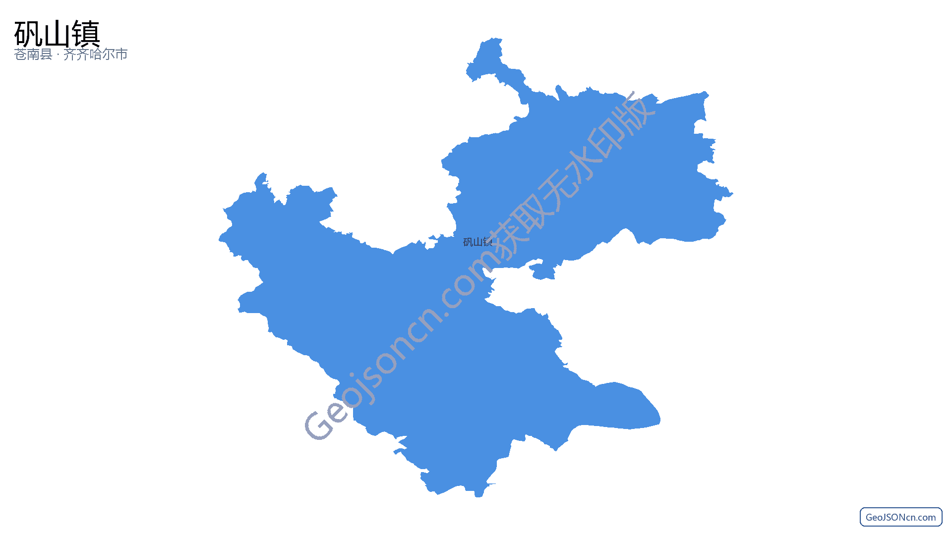 矾山镇行政区划边界地图（苍南县·温州市）,提供GeoJSON、SHP矢量边界数据下载及高清地图大图(PNG/JPG) - GeoJSONcn.com