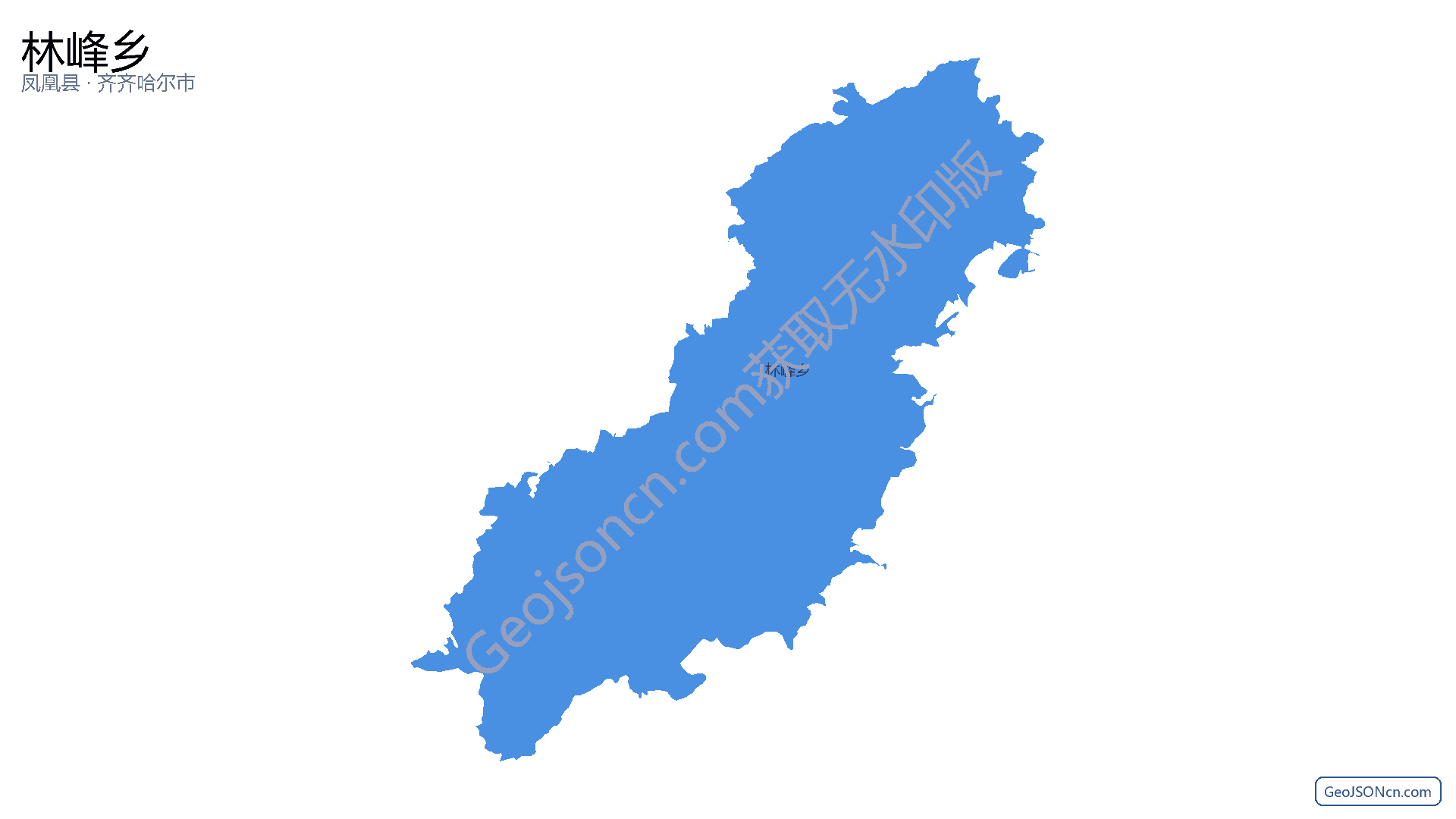 林峰乡行政区划边界地图(凤凰县·湘西土家族苗族自治州),提供GeoJSON、SHP矢量边界数据下载及高清地图大图(PNG/JPG) - GeoJSONcn.com