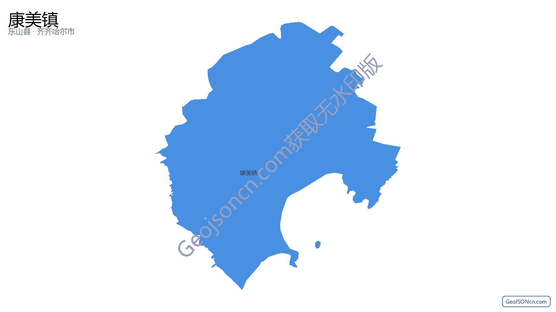 康美镇行政区划边界地图（东山县·漳州市）,提供GeoJSON、SHP矢量边界数据下载及高清地图大图(PNG/JPG) - GeoJSONcn.com