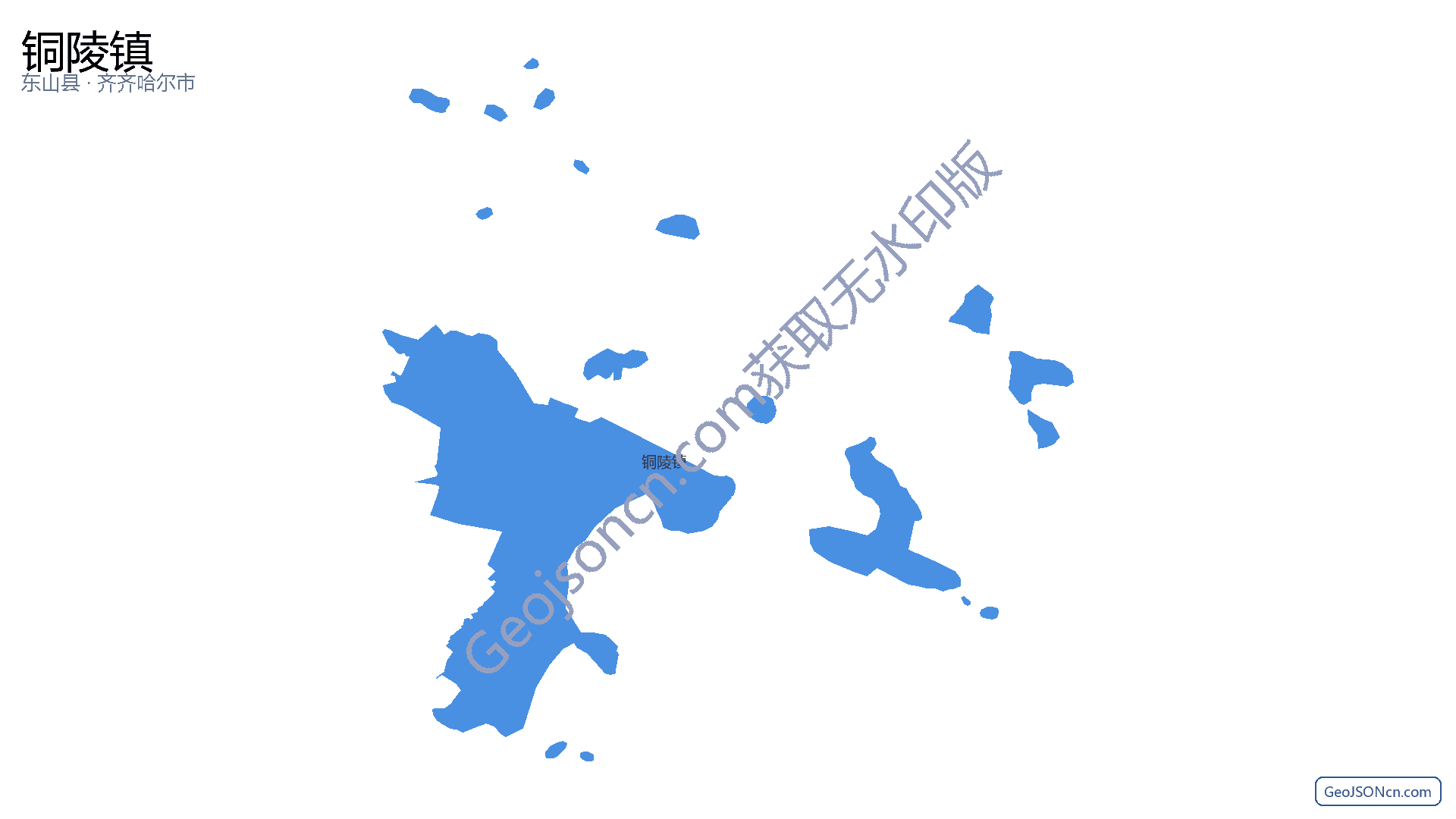 铜陵镇行政区划边界地图（东山县·漳州市）,提供GeoJSON、SHP矢量边界数据下载及高清地图大图(PNG/JPG) - GeoJSONcn.com