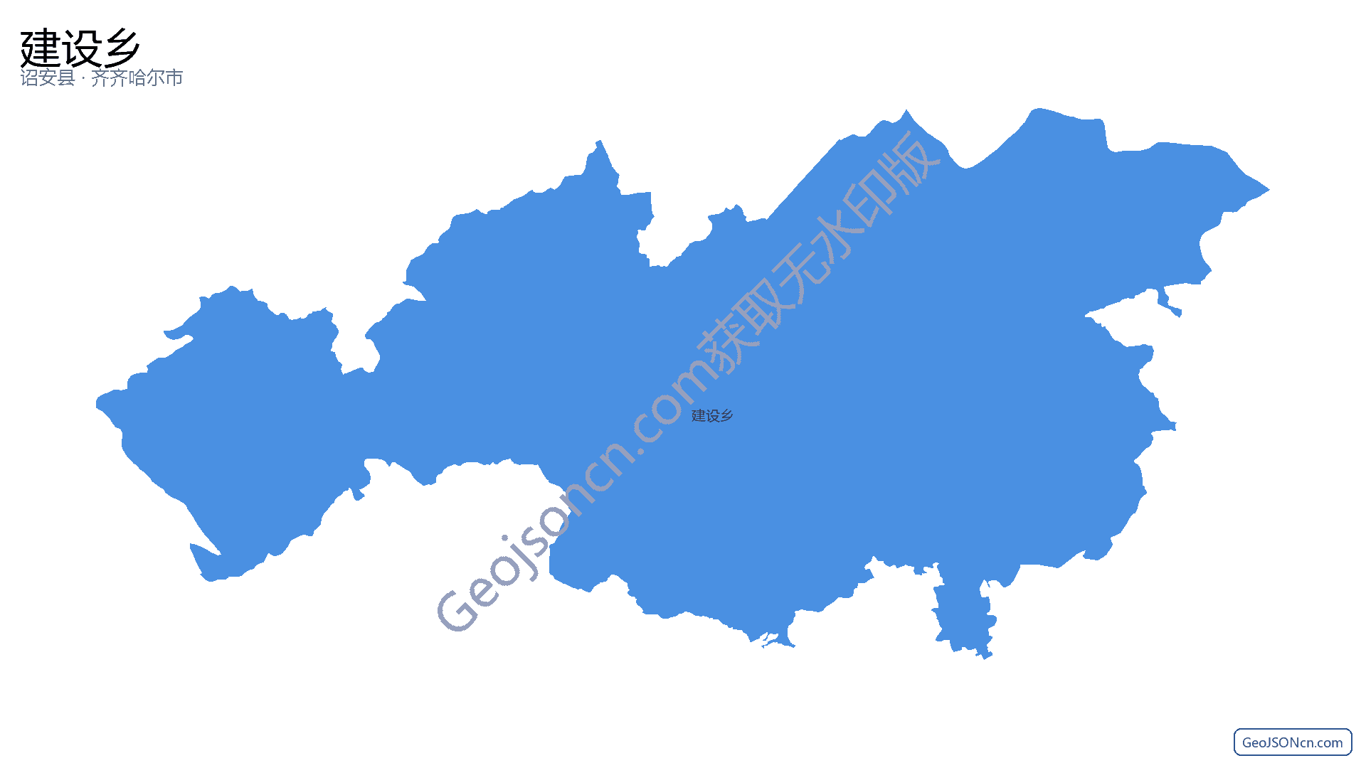 建设乡行政区划边界地图(诏安县·漳州市),提供GeoJSON、SHP矢量边界数据下载及高清地图大图(PNG/JPG) - GeoJSONcn.com