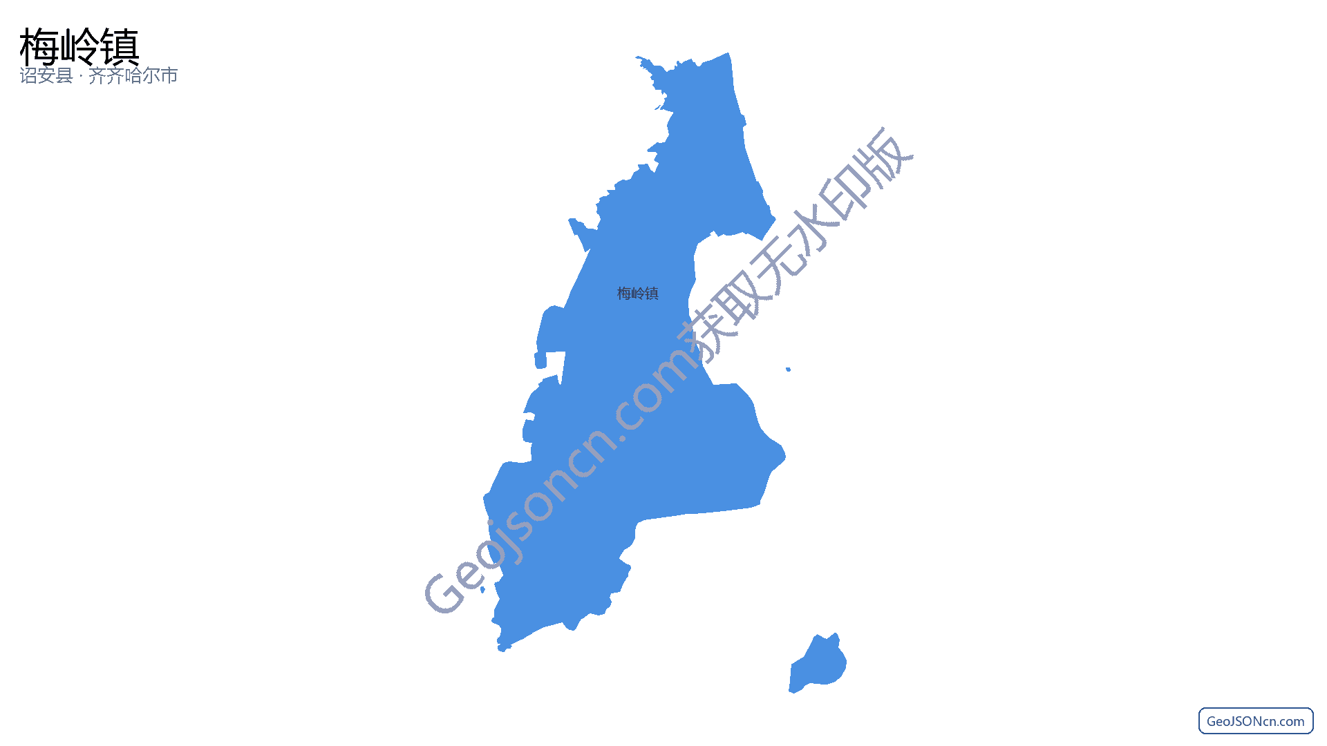 梅岭镇行政区划边界地图(诏安县·漳州市),提供GeoJSON、SHP矢量边界数据下载及高清地图大图(PNG/JPG) - GeoJSONcn.com