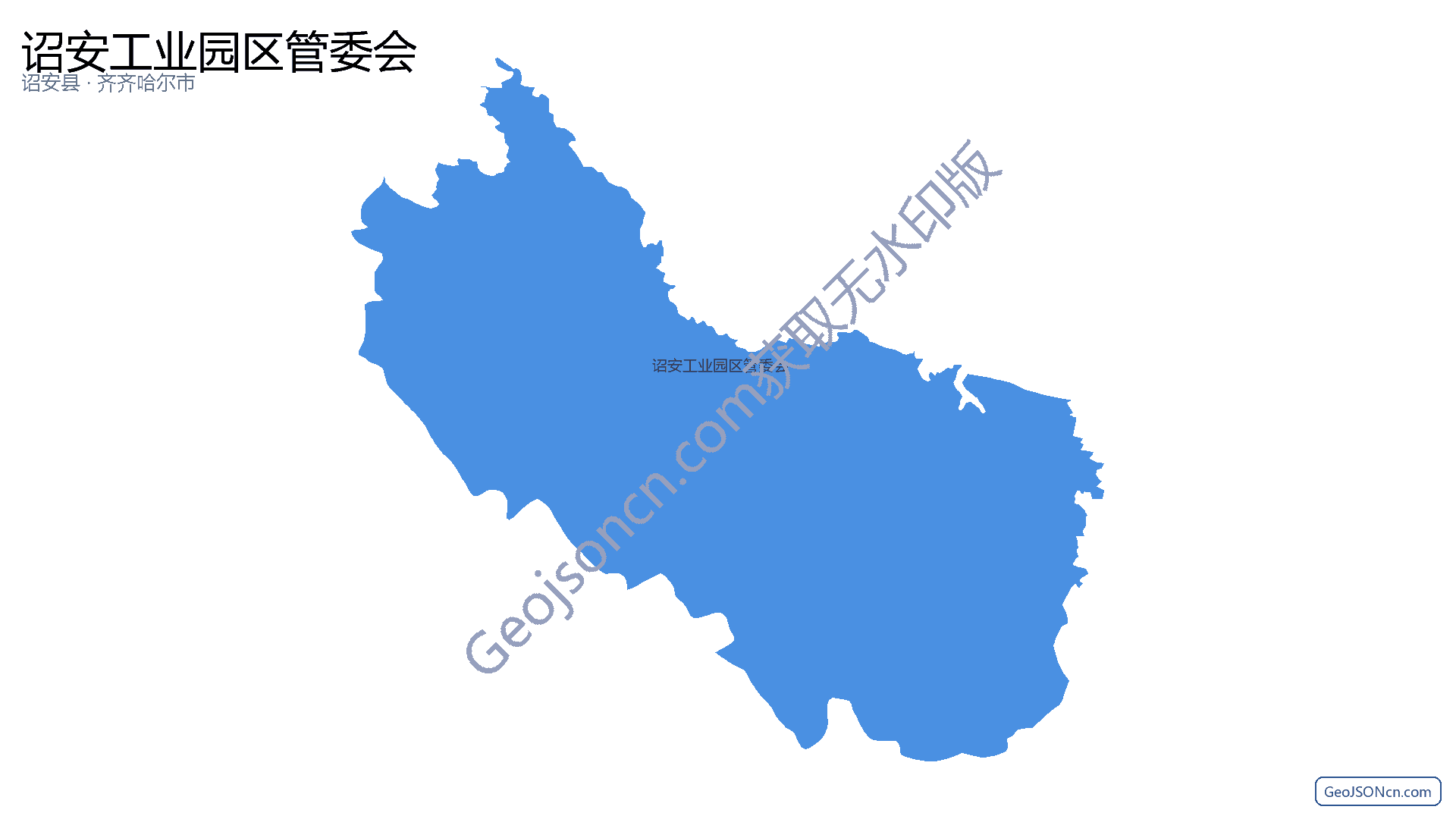 诏安工业园区管委会行政区划边界地图(诏安县·漳州市),提供GeoJSON、SHP矢量边界数据下载及高清地图大图(PNG/JPG) - GeoJSONcn.com