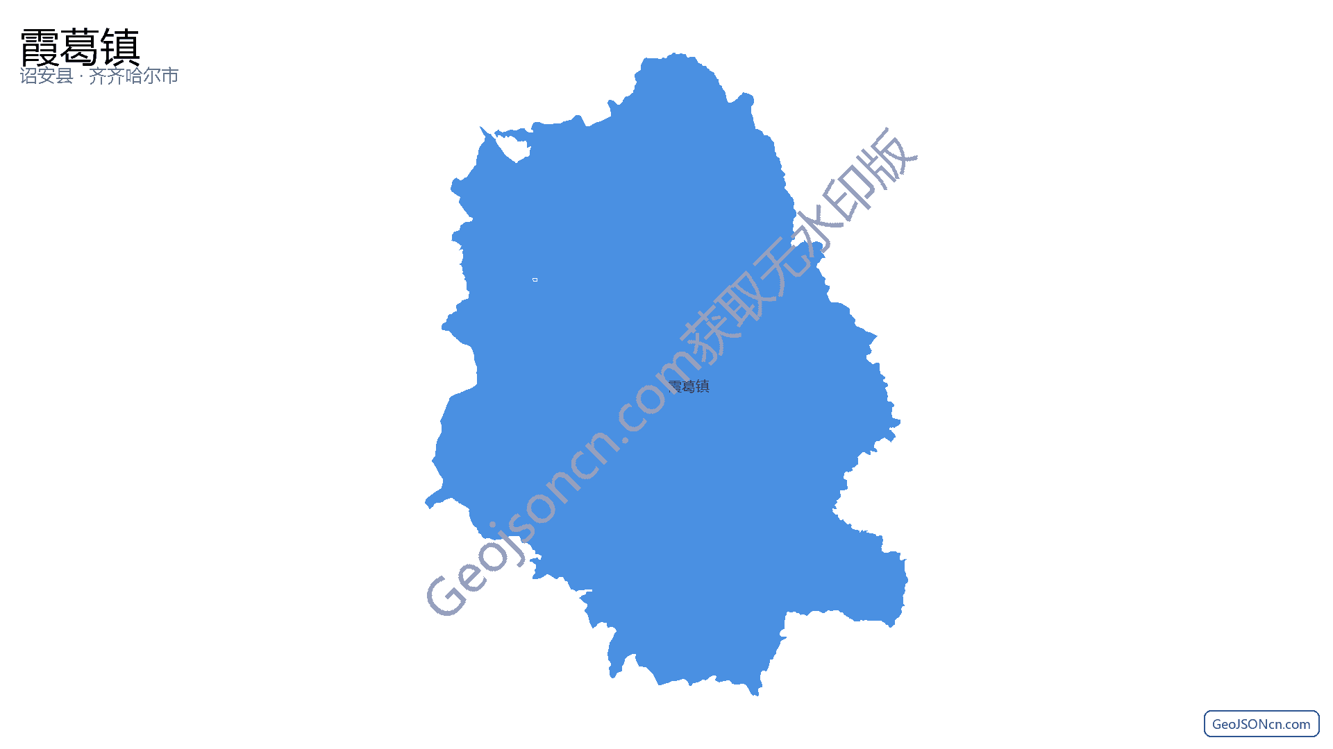 霞葛镇行政区划边界地图(诏安县·漳州市),提供GeoJSON、SHP矢量边界数据下载及高清地图大图(PNG/JPG) - GeoJSONcn.com