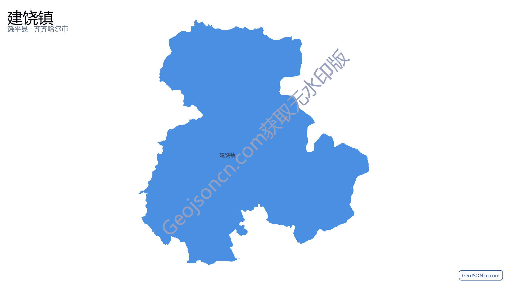 建饶镇行政区划边界地图(饶平县·潮州市),提供GeoJSON、SHP矢量边界数据下载及高清地图大图(PNG/JPG) - GeoJSONcn.com