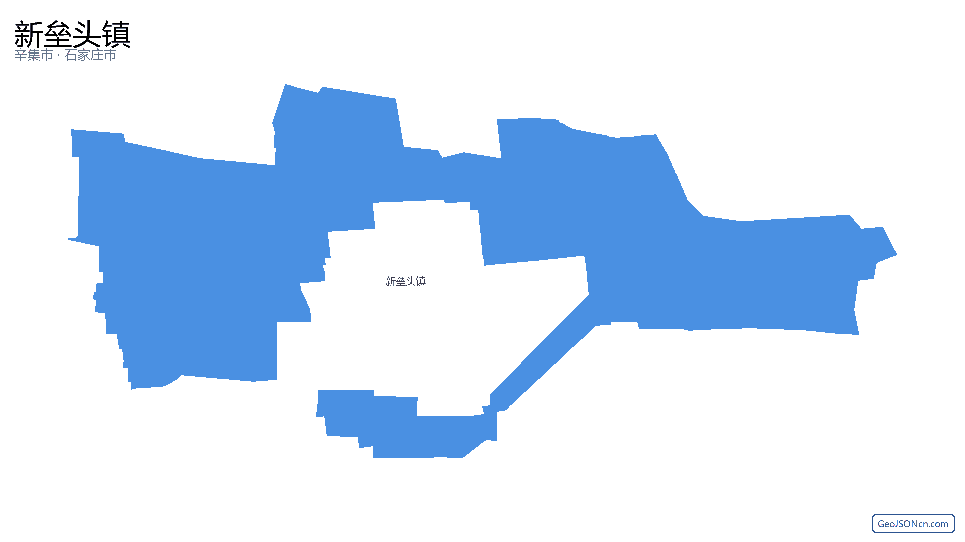 新垒头镇行政区划边界地图(辛集市·石家庄市),提供GeoJSON、SHP矢量边界数据下载及高清地图大图(PNG/JPG) - GeoJSONcn.com
