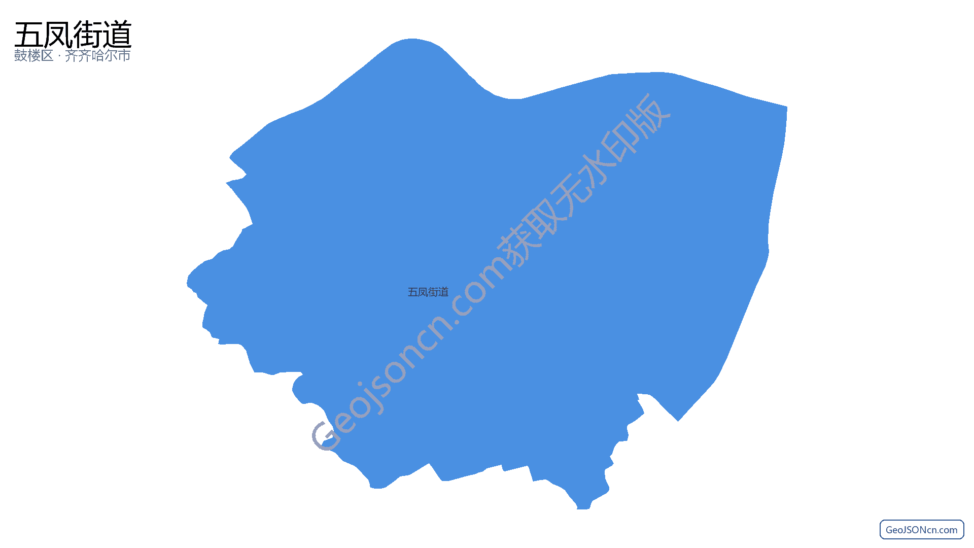 五凤街道行政区划边界地图(鼓楼区·福州市),提供GeoJSON、SHP矢量边界数据下载及高清地图大图(PNG/JPG) - GeoJSONcn.com