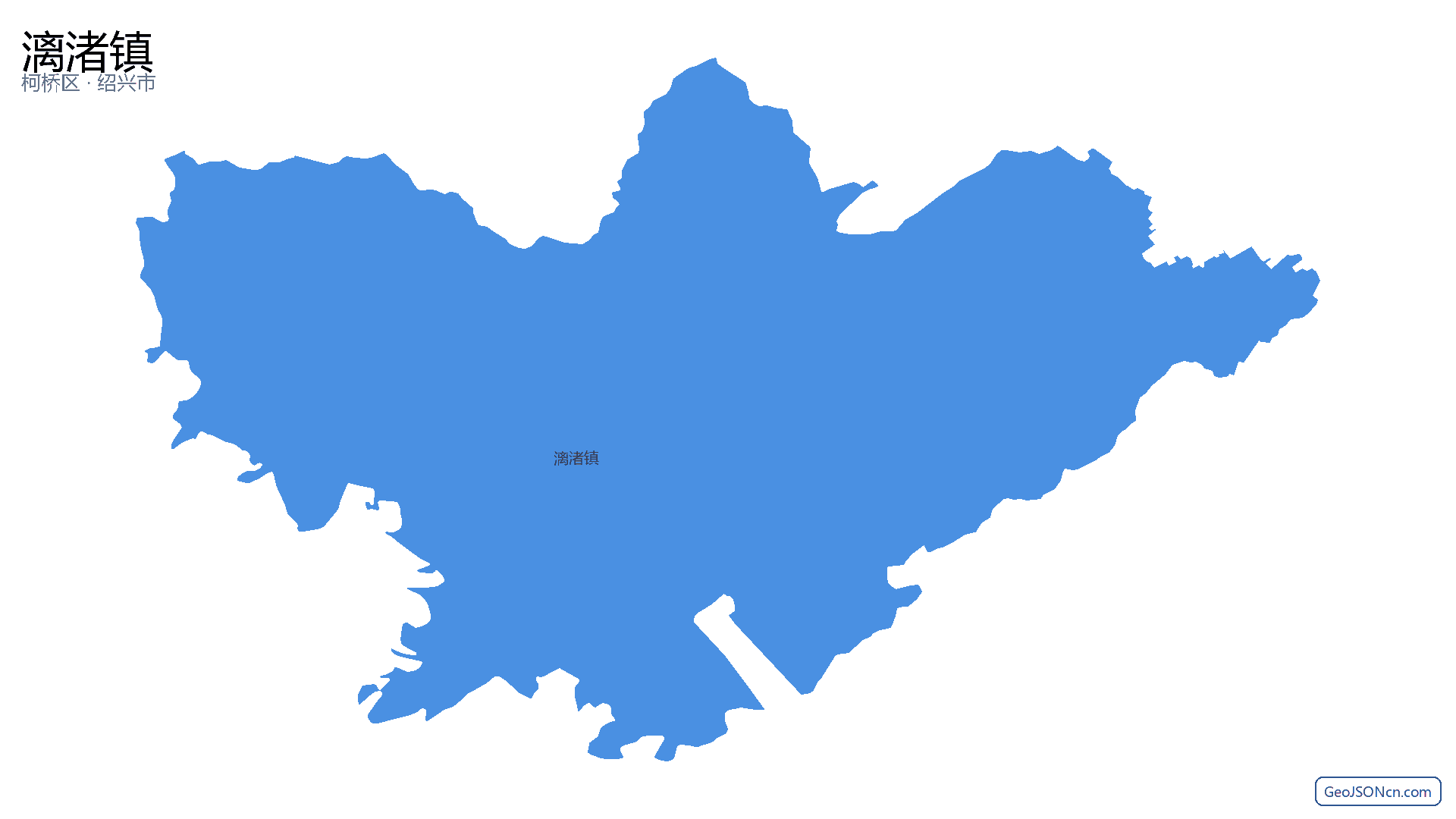 漓渚镇行政区划边界地图(柯桥区·绍兴市),提供GeoJSON、SHP矢量边界数据下载及高清地图大图(PNG/JPG) - GeoJSONcn.com