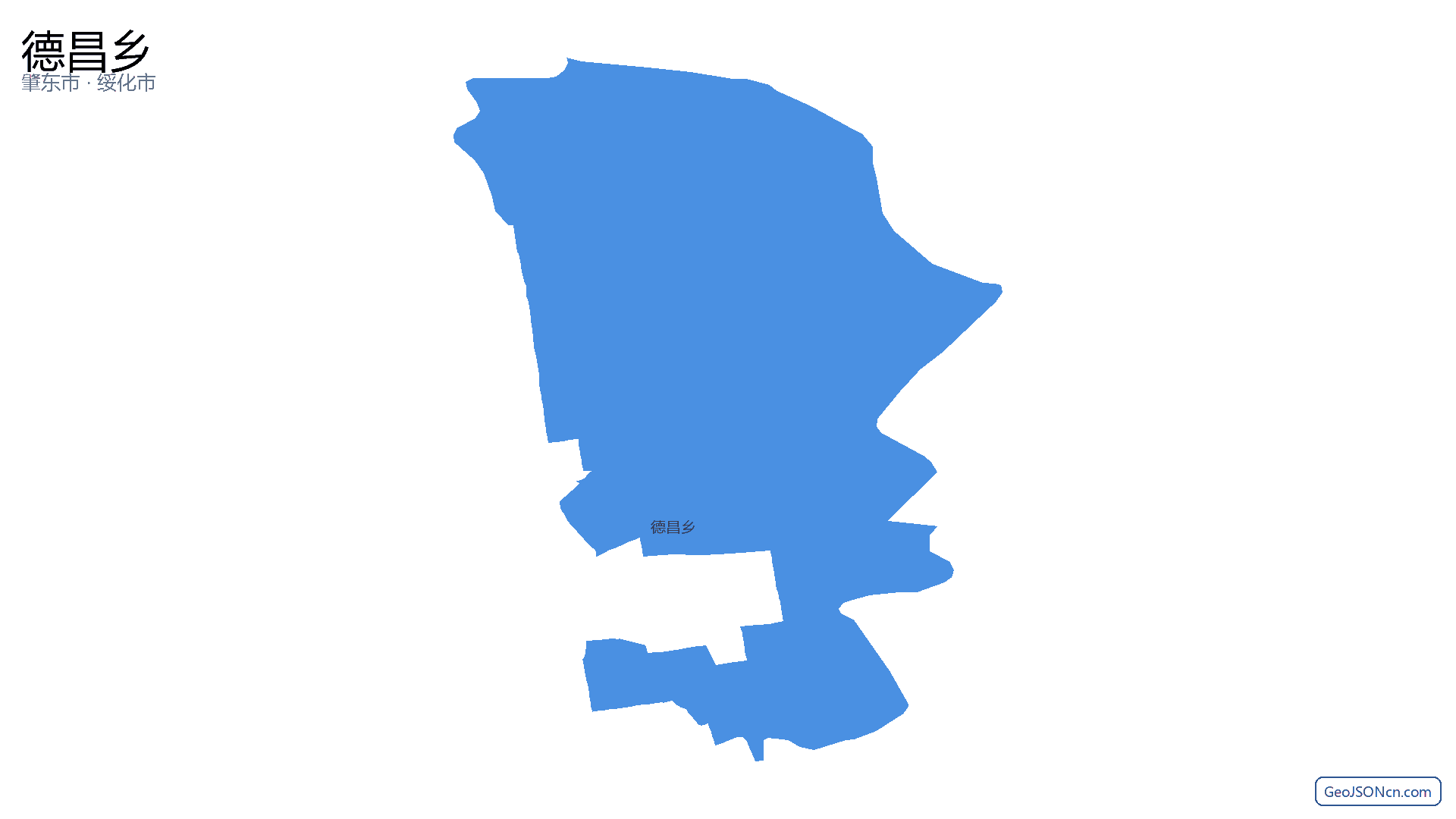 德昌乡行政区划边界地图(肇东市·绥化市),提供GeoJSON、SHP矢量边界数据下载及高清地图大图(PNG/JPG) - GeoJSONcn.com