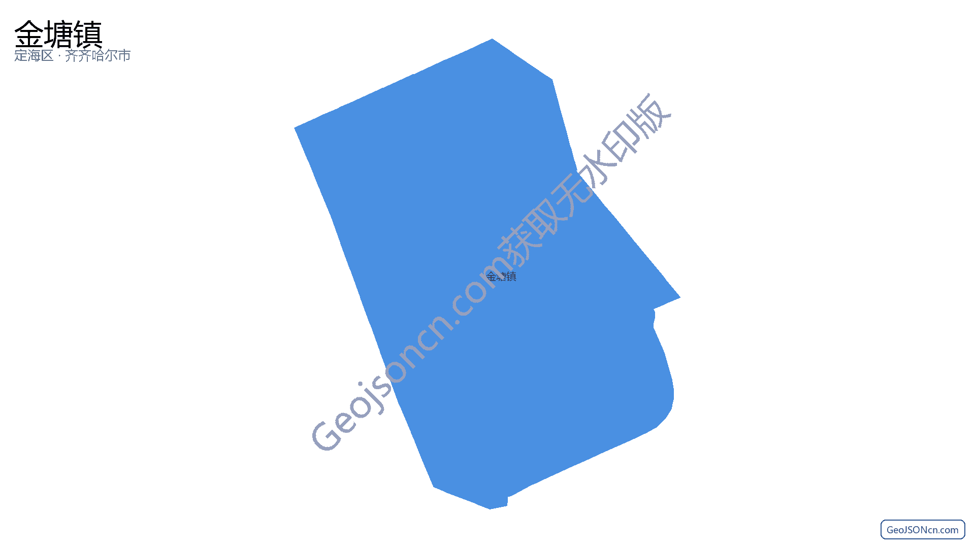 金塘镇行政区划边界地图（定海区·舟山市）,提供GeoJSON、SHP矢量边界数据下载及高清地图大图(PNG/JPG) - GeoJSONcn.com