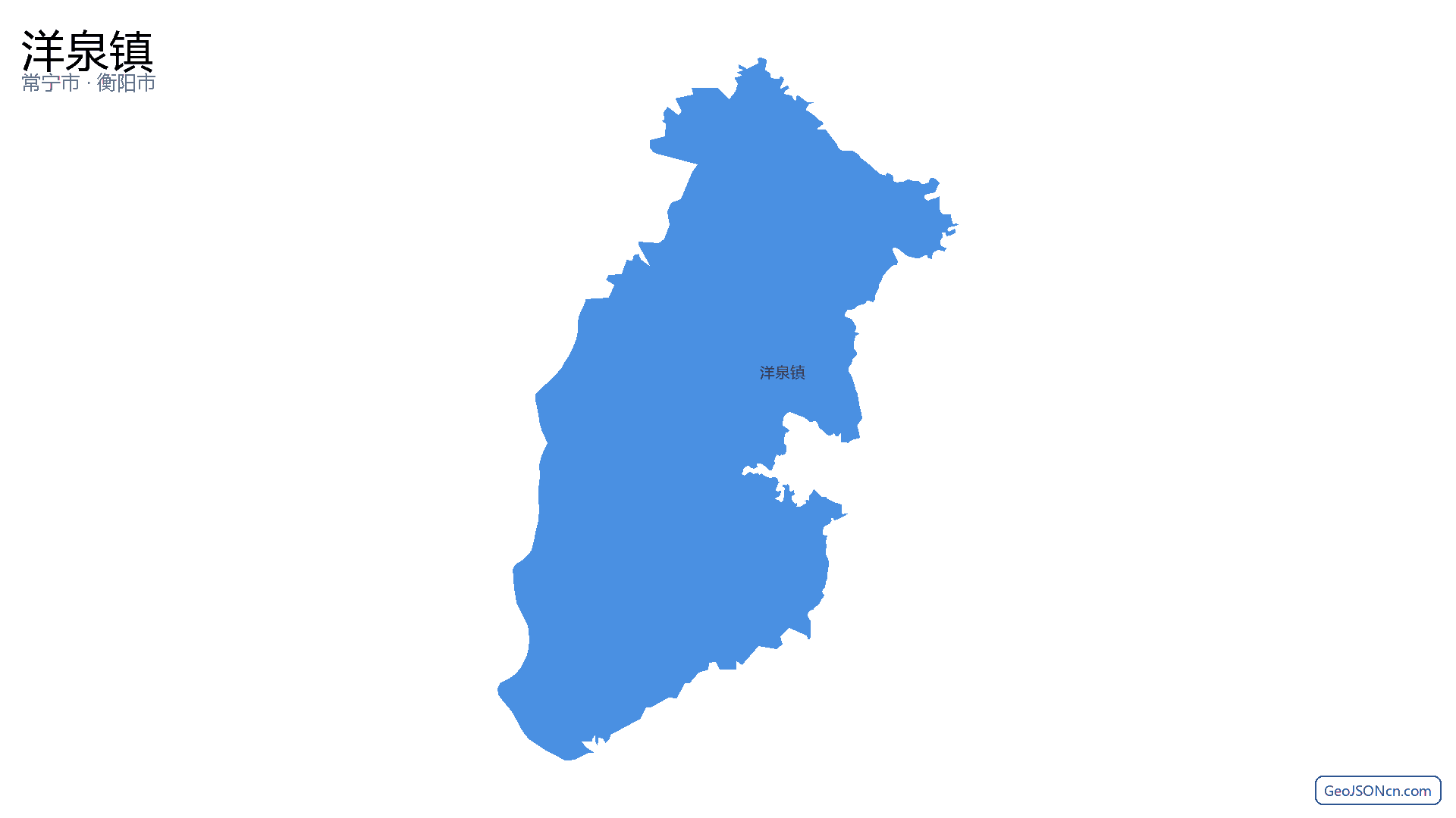 洋泉镇行政区划边界地图（常宁市·衡阳市）,提供GeoJSON、SHP矢量边界数据下载及高清地图大图(PNG/JPG) - GeoJSONcn.com