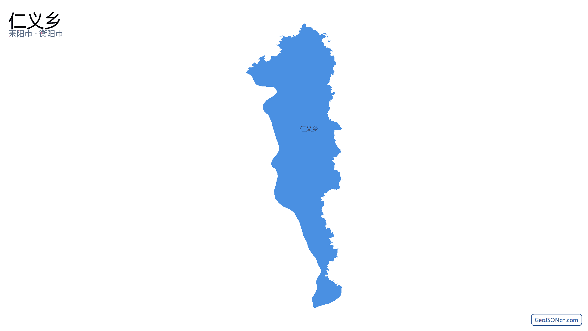 仁义乡行政区划边界地图(耒阳市·衡阳市),提供GeoJSON、SHP矢量边界数据下载及高清地图大图(PNG/JPG) - GeoJSONcn.com