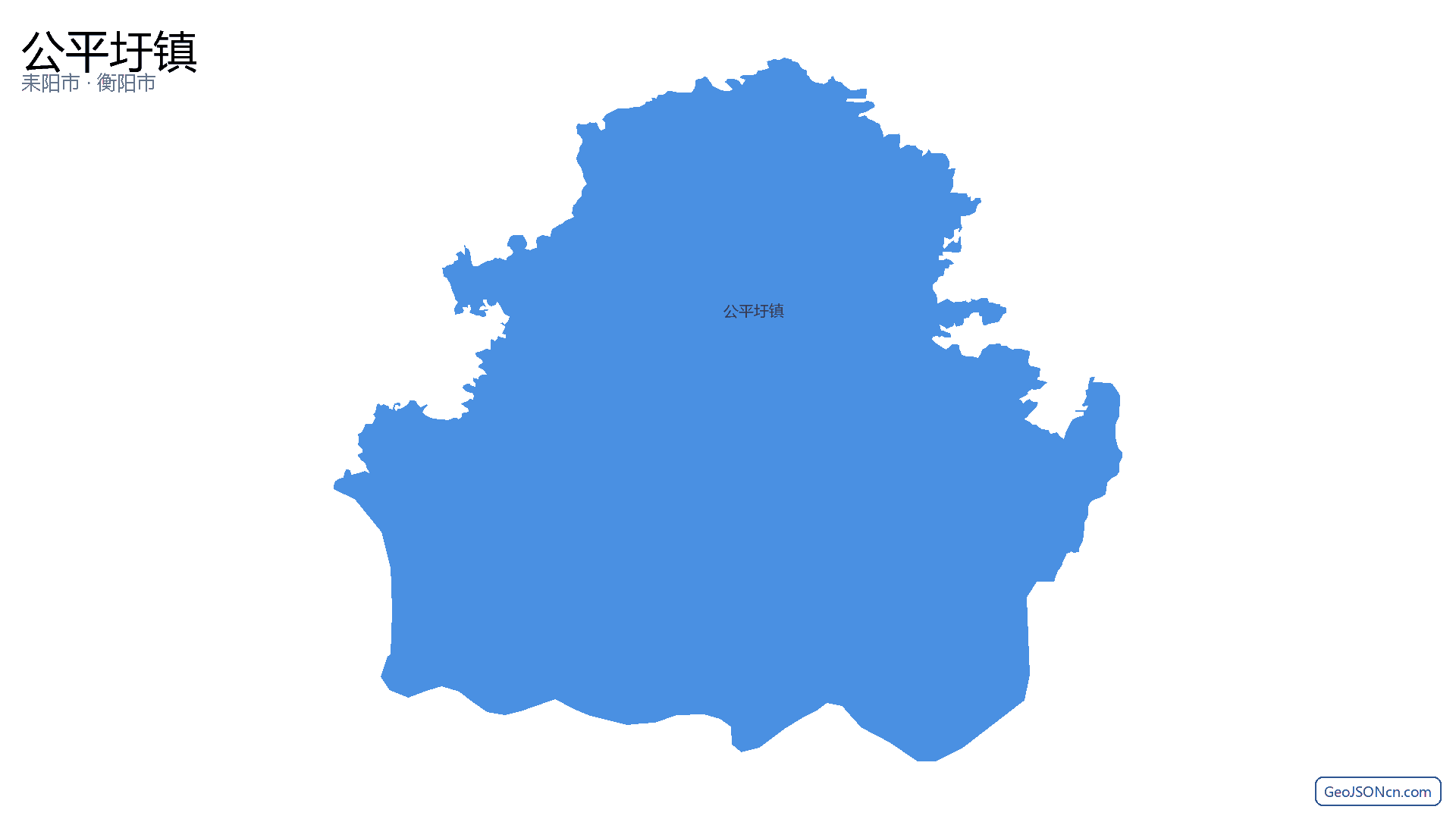 公平圩镇行政区划边界地图(耒阳市·衡阳市),提供GeoJSON、SHP矢量边界数据下载及高清地图大图(PNG/JPG) - GeoJSONcn.com