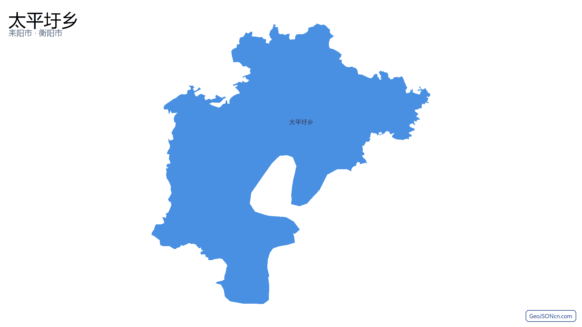 太平圩乡行政区划边界地图（耒阳市·衡阳市）,提供GeoJSON、SHP矢量边界数据下载及高清地图大图(PNG/JPG) - GeoJSONcn.com