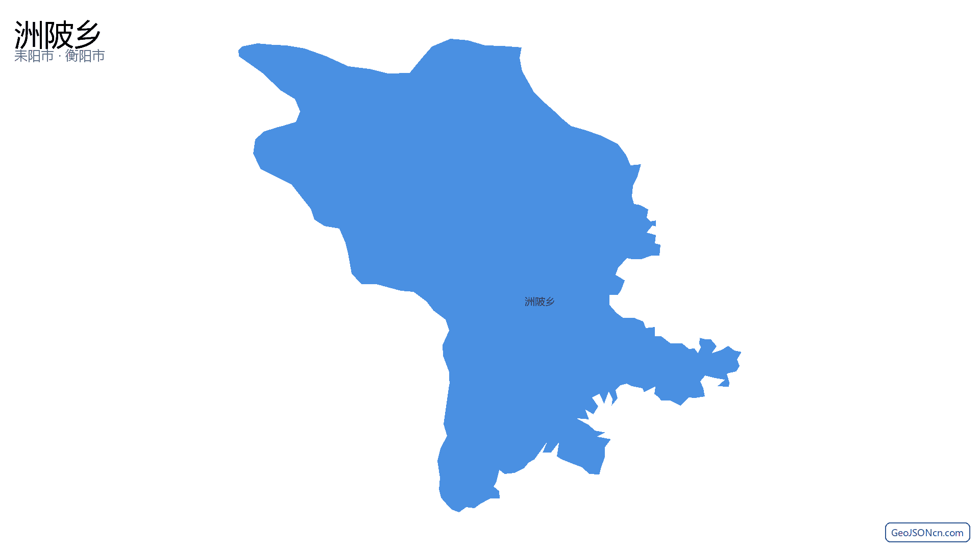 洲陂乡行政区划边界地图(耒阳市·衡阳市),提供GeoJSON、SHP矢量边界数据下载及高清地图大图(PNG/JPG) - GeoJSONcn.com