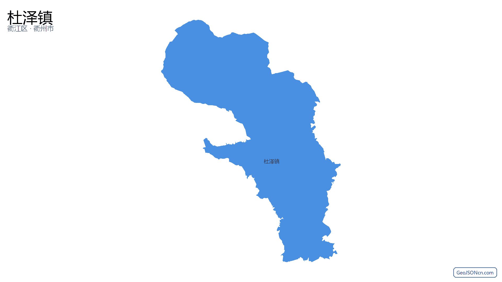 杜泽镇行政区划边界地图（衢江区·衢州市）,提供GeoJSON、SHP矢量边界数据下载及高清地图大图(PNG/JPG) - GeoJSONcn.com