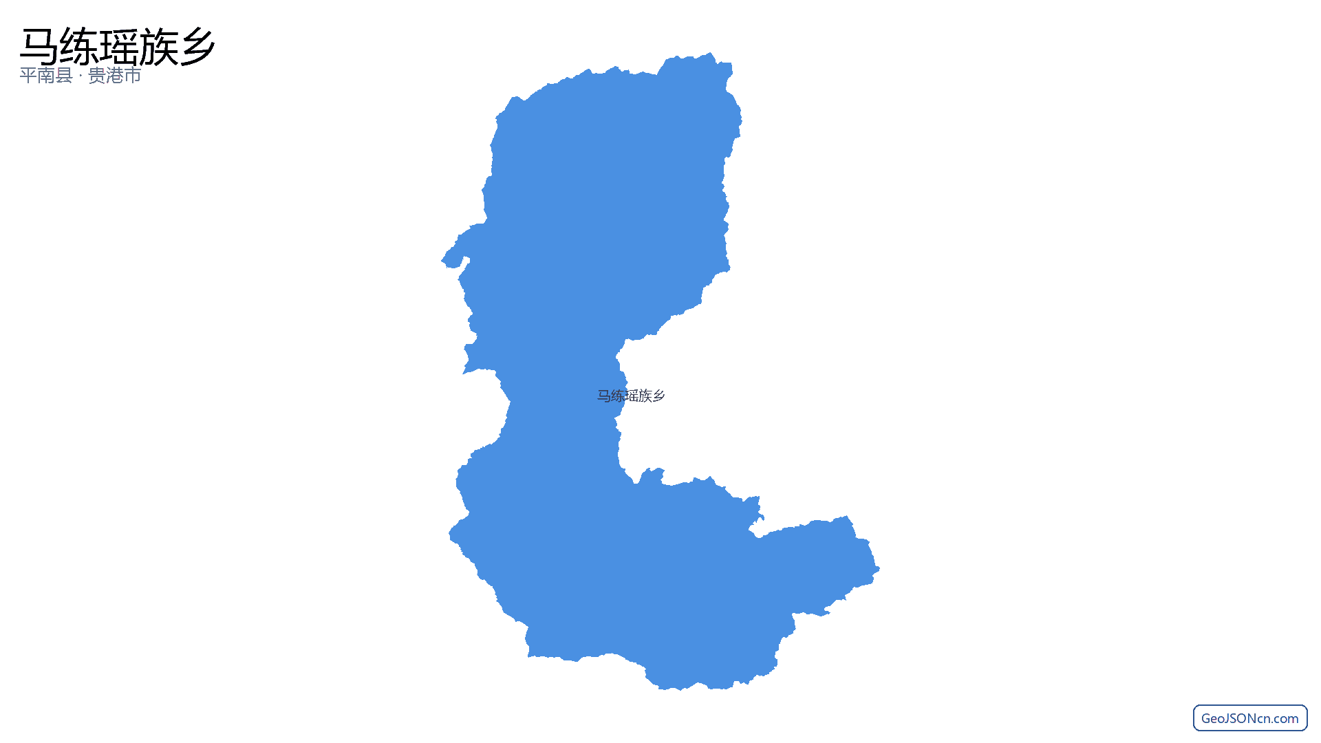 马练瑶族乡行政区划边界地图(平南县·贵港市),提供GeoJSON、SHP矢量边界数据下载及高清地图大图(PNG/JPG) - GeoJSONcn.com