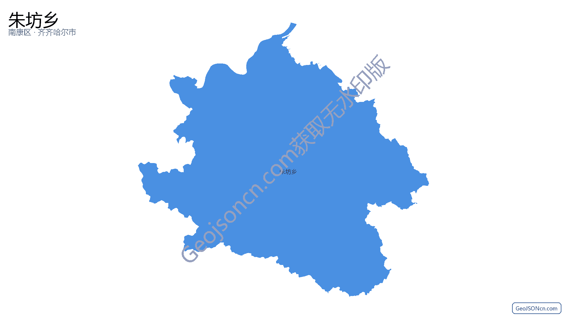 朱坊乡行政区划边界地图(南康区·赣州市),提供GeoJSON、SHP矢量边界数据下载及高清地图大图(PNG/JPG) - GeoJSONcn.com
