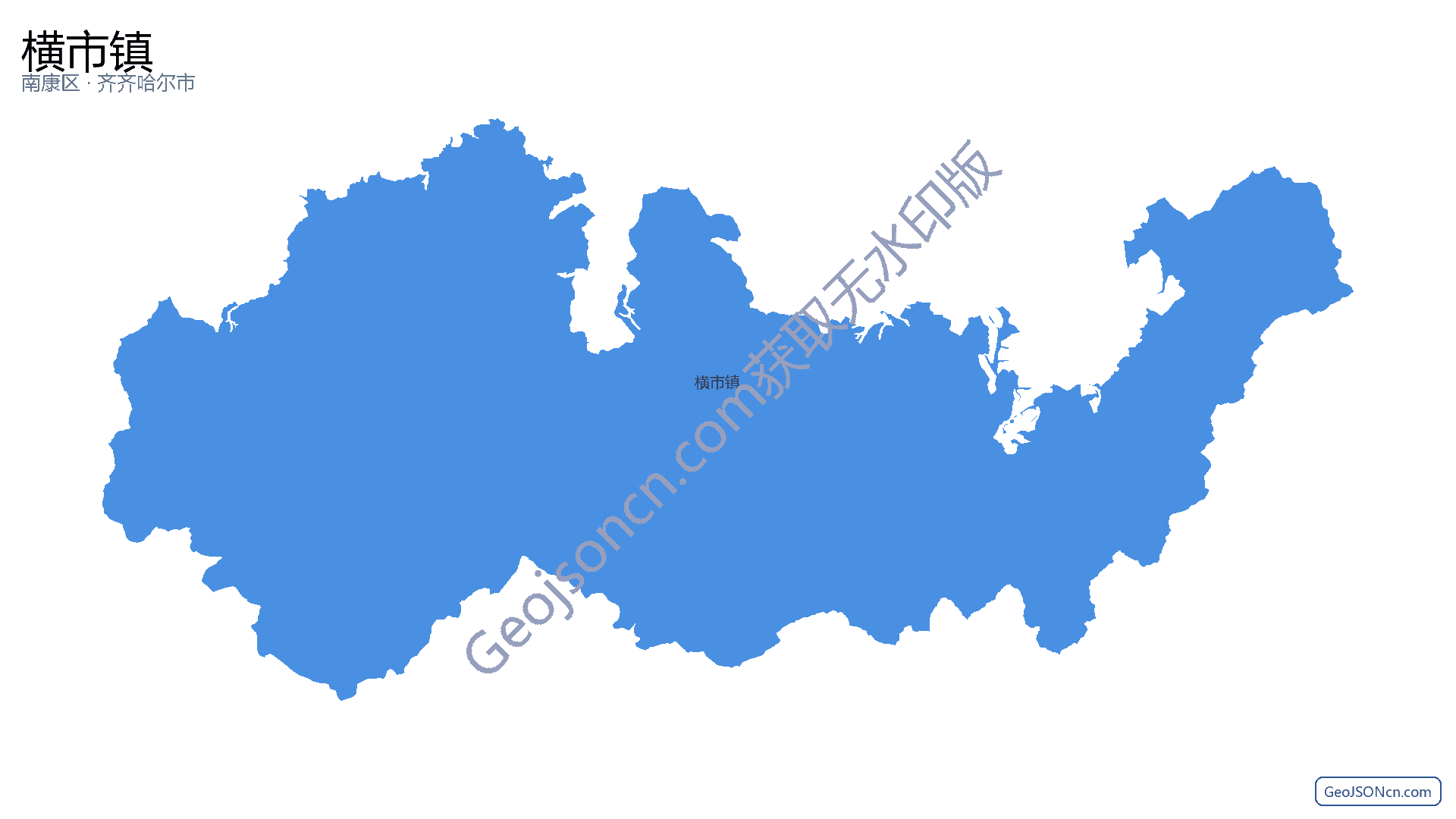 横市镇行政区划边界地图（南康区·赣州市）,提供GeoJSON、SHP矢量边界数据下载及高清地图大图(PNG/JPG) - GeoJSONcn.com