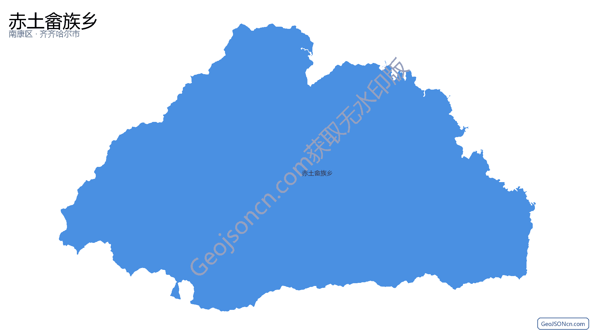 赤土畲族乡行政区划边界地图(南康区·赣州市),提供GeoJSON、SHP矢量边界数据下载及高清地图大图(PNG/JPG) - GeoJSONcn.com