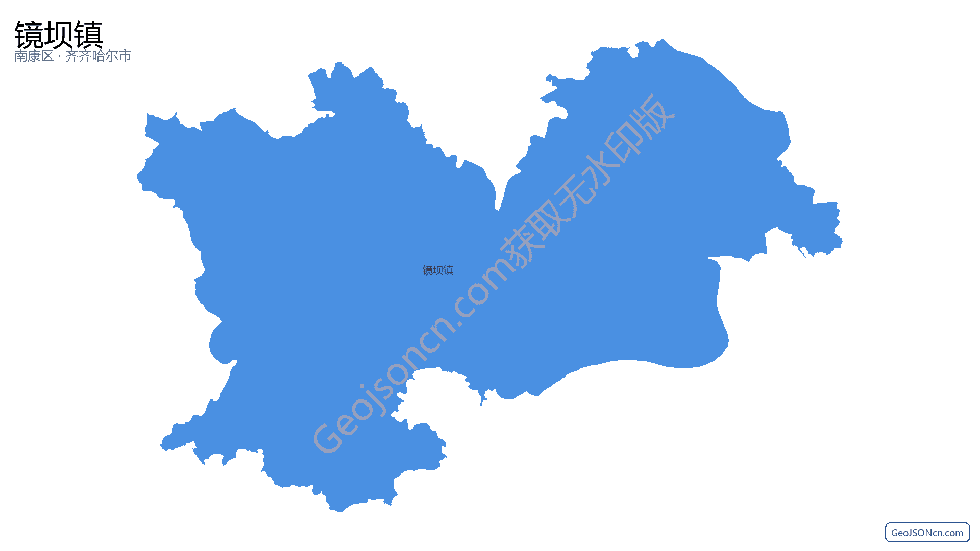镜坝镇行政区划边界地图(南康区·赣州市),提供GeoJSON、SHP矢量边界数据下载及高清地图大图(PNG/JPG) - GeoJSONcn.com