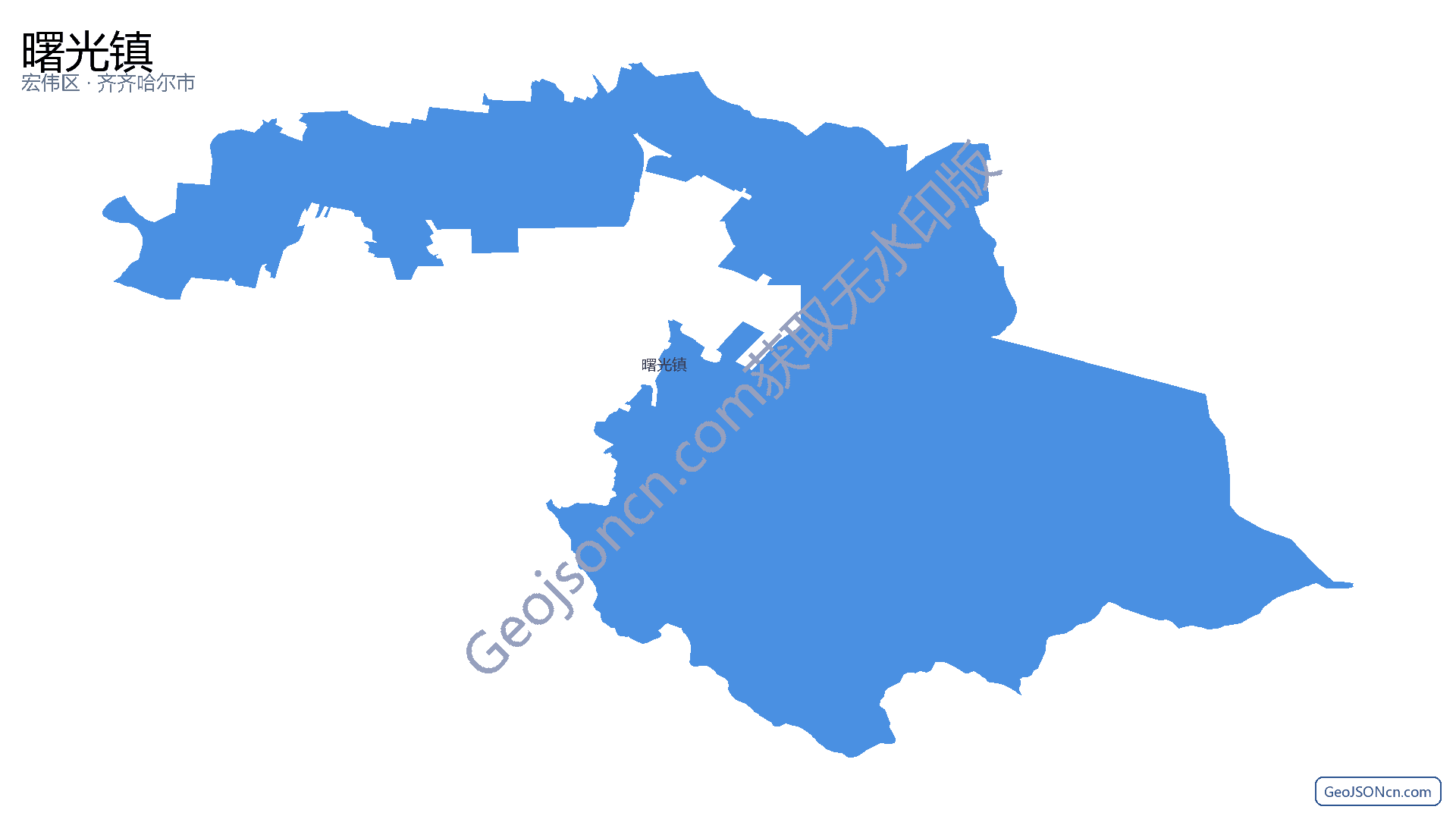 曙光镇行政区划边界地图(宏伟区·辽阳市),提供GeoJSON、SHP矢量边界数据下载及高清地图大图(PNG/JPG) - GeoJSONcn.com