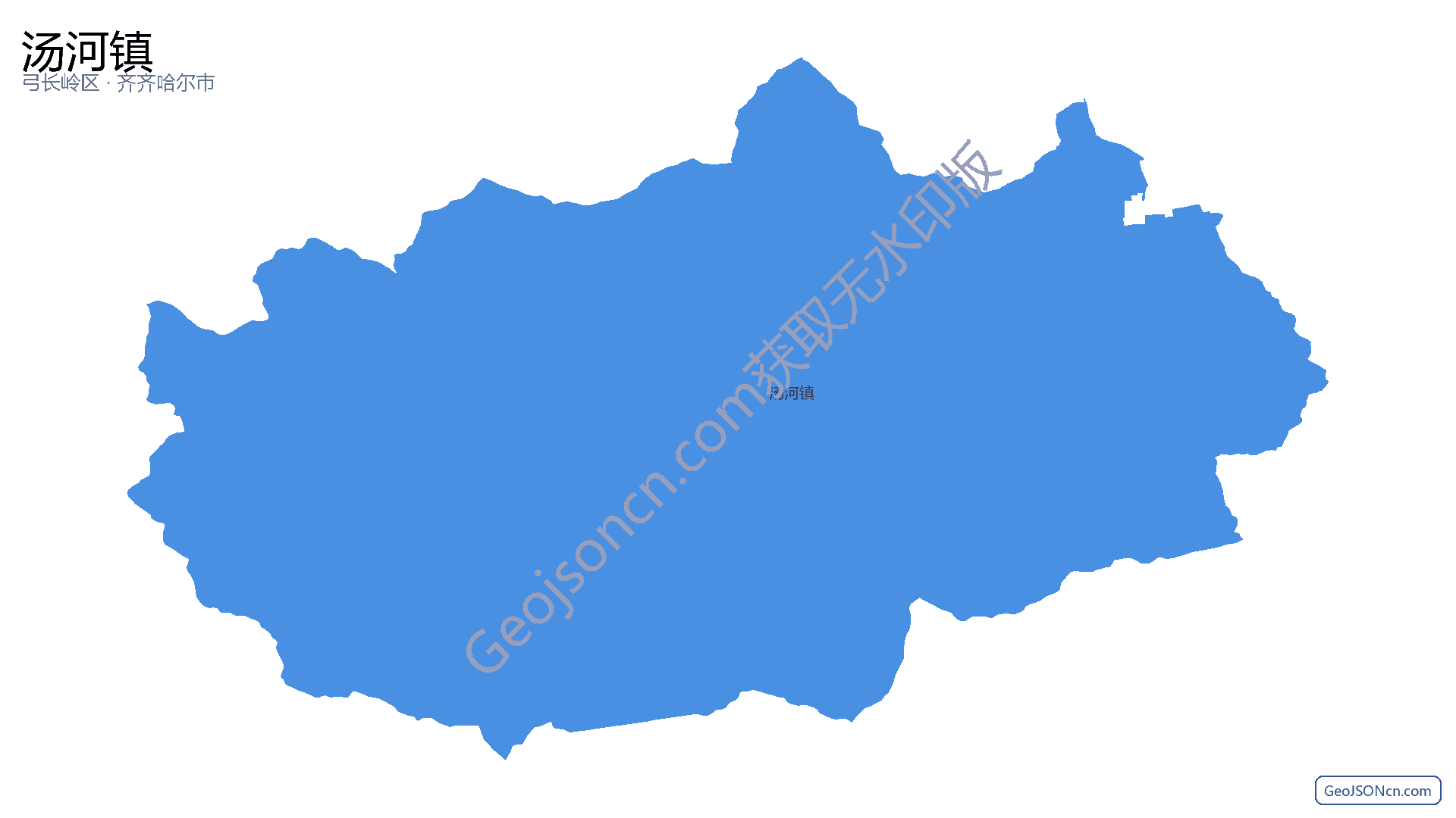 汤河镇行政区划边界地图(弓长岭区·辽阳市),提供GeoJSON、SHP矢量边界数据下载及高清地图大图(PNG/JPG) - GeoJSONcn.com