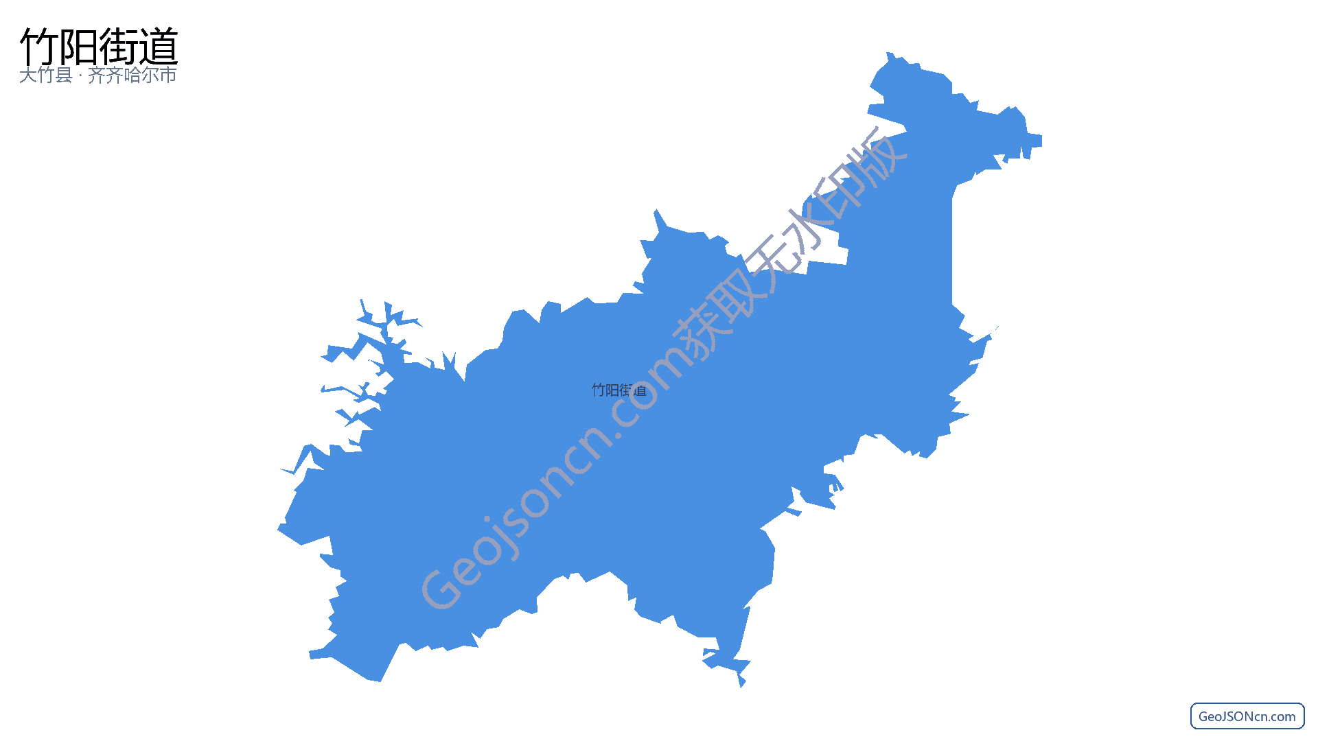 竹阳街道行政区划边界地图（大竹县·达州市）,提供GeoJSON、SHP矢量边界数据下载及高清地图大图(PNG/JPG) - GeoJSONcn.com
