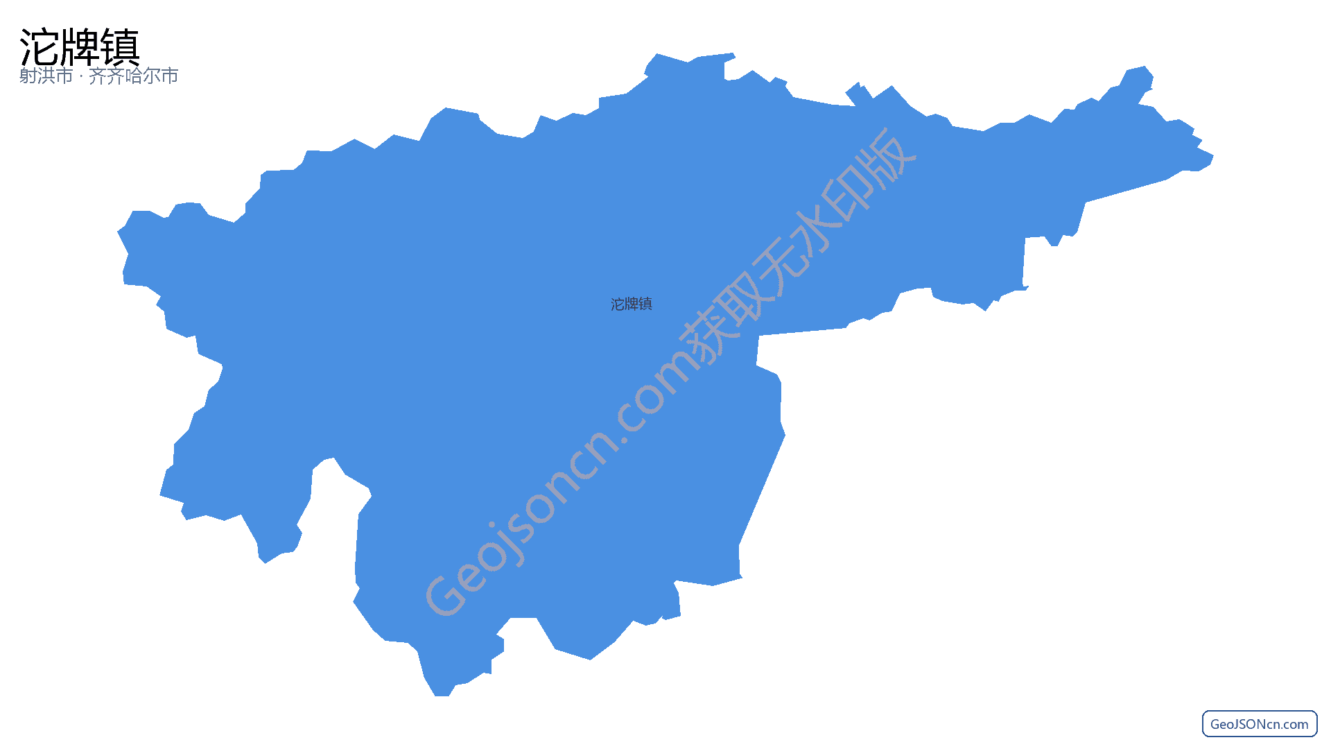 沱牌镇行政区划边界地图（射洪市·遂宁市）,提供GeoJSON、SHP矢量边界数据下载及高清地图大图(PNG/JPG) - GeoJSONcn.com