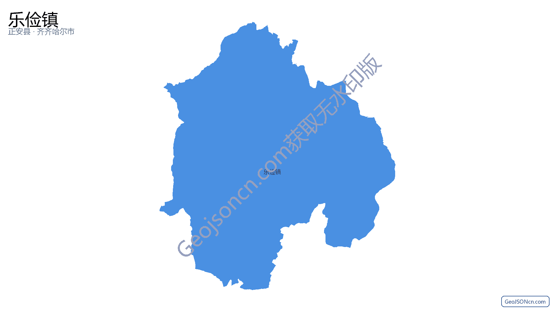 乐俭镇行政区划边界地图（正安县·遵义市）,提供GeoJSON、SHP矢量边界数据下载及高清地图大图(PNG/JPG) - GeoJSONcn.com