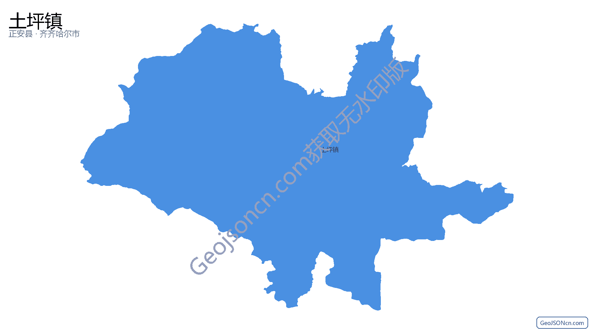 土坪镇行政区划边界地图(正安县·遵义市),提供GeoJSON、SHP矢量边界数据下载及高清地图大图(PNG/JPG) - GeoJSONcn.com