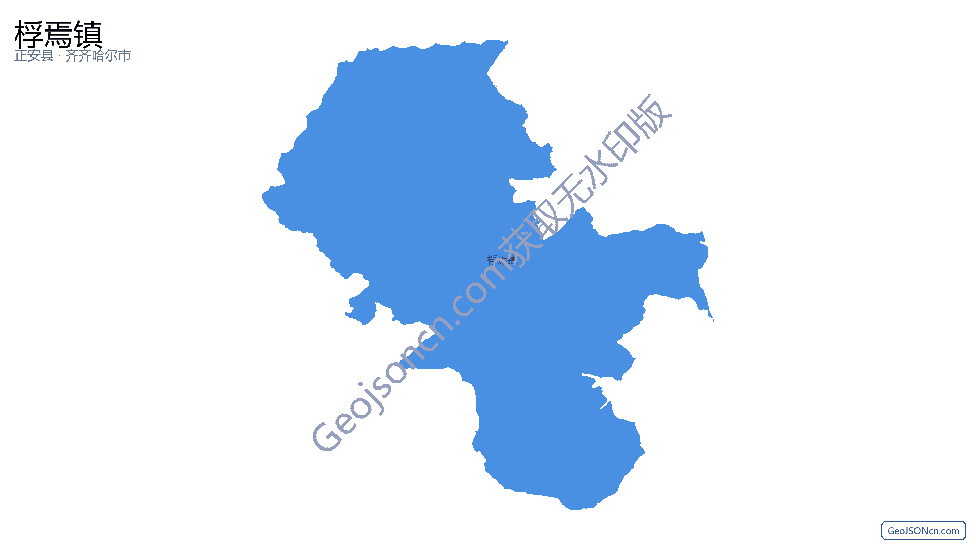 桴焉镇行政区划边界地图(正安县·遵义市),提供GeoJSON、SHP矢量边界数据下载及高清地图大图(PNG/JPG) - GeoJSONcn.com