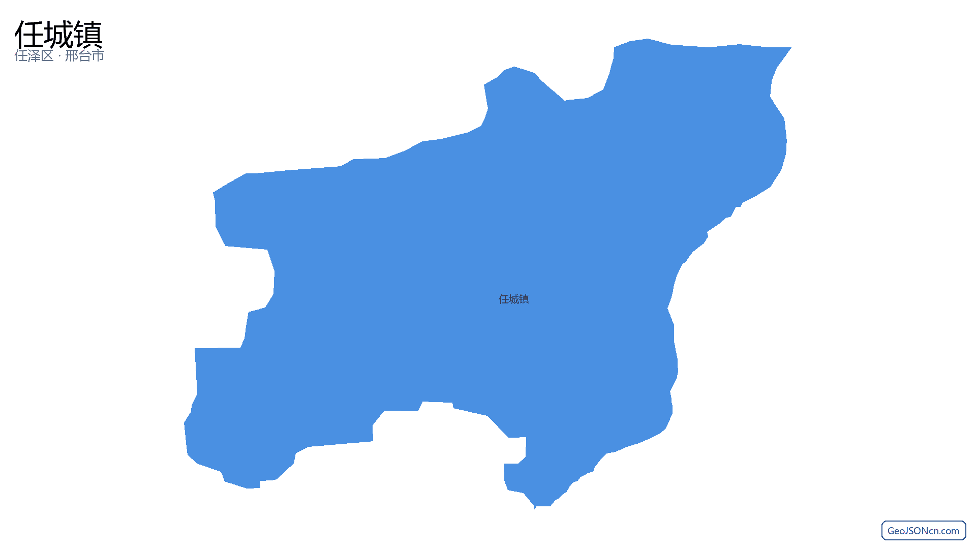 任城镇行政区划边界地图(任泽区·邢台市),提供GeoJSON、SHP矢量边界数据下载及高清地图大图(PNG/JPG) - GeoJSONcn.com